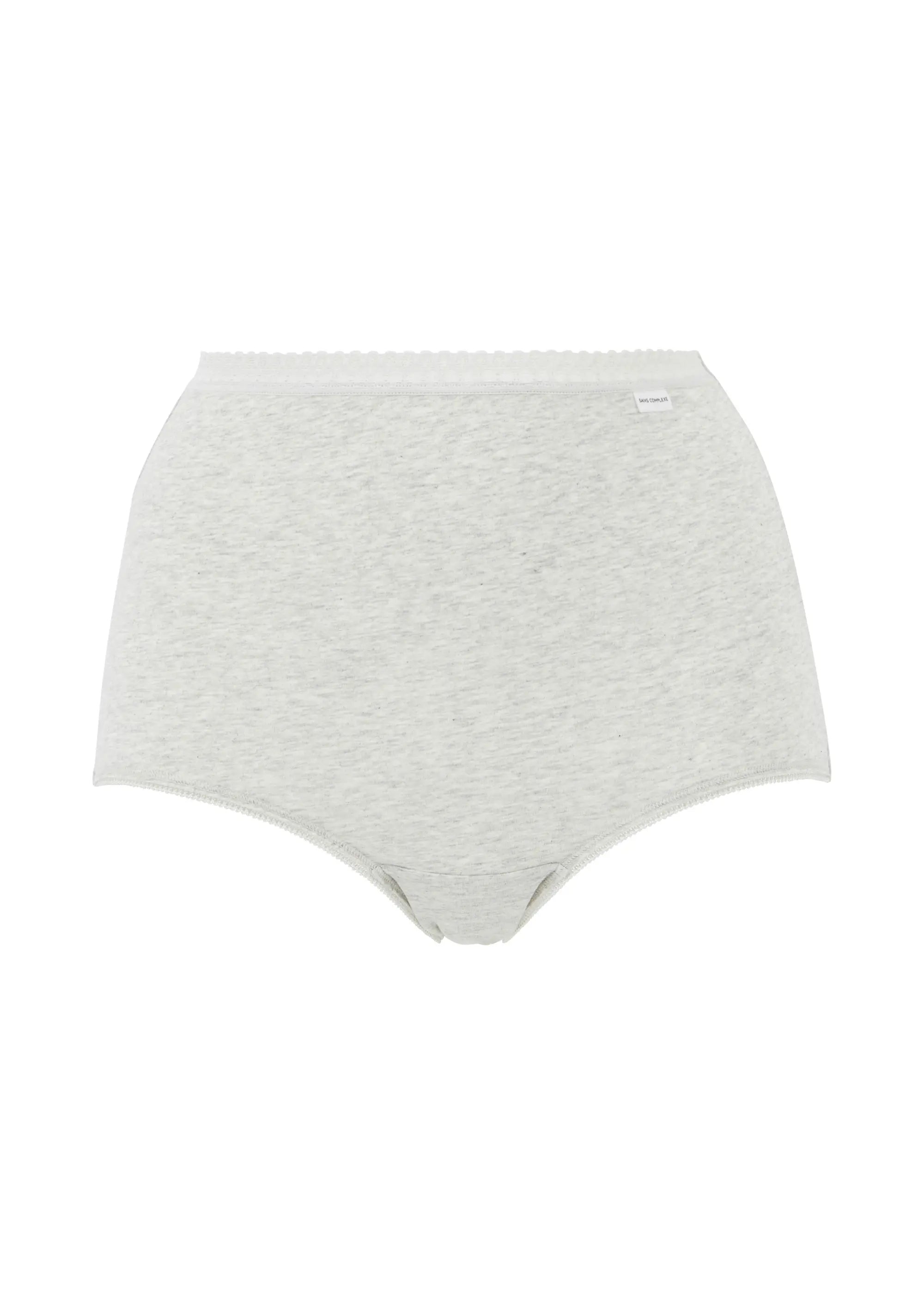 Midi slip - Set van 2 Classique Coton Heide Grijs