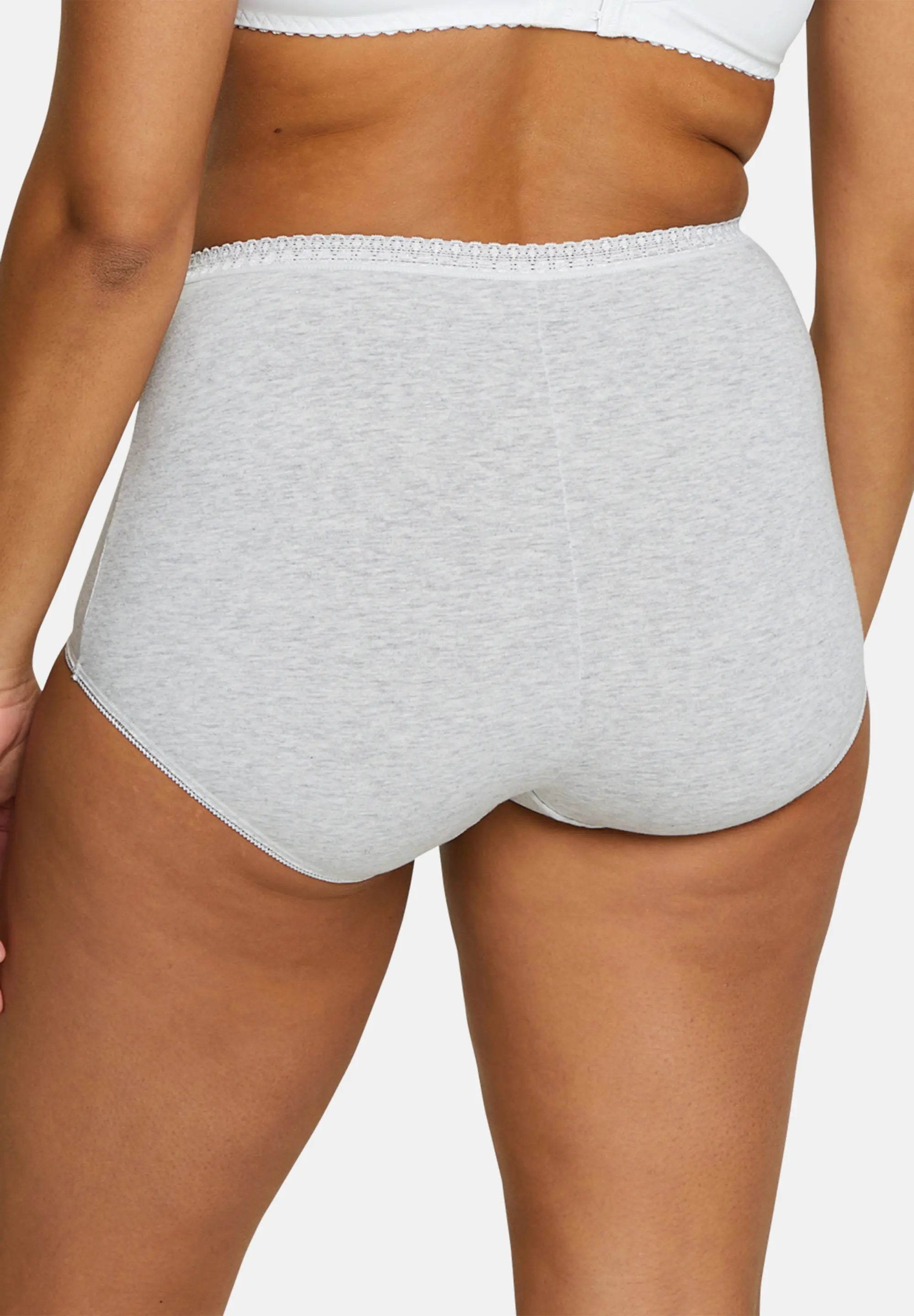 Culote - Lote de 2 Classique Coton Gris chiné