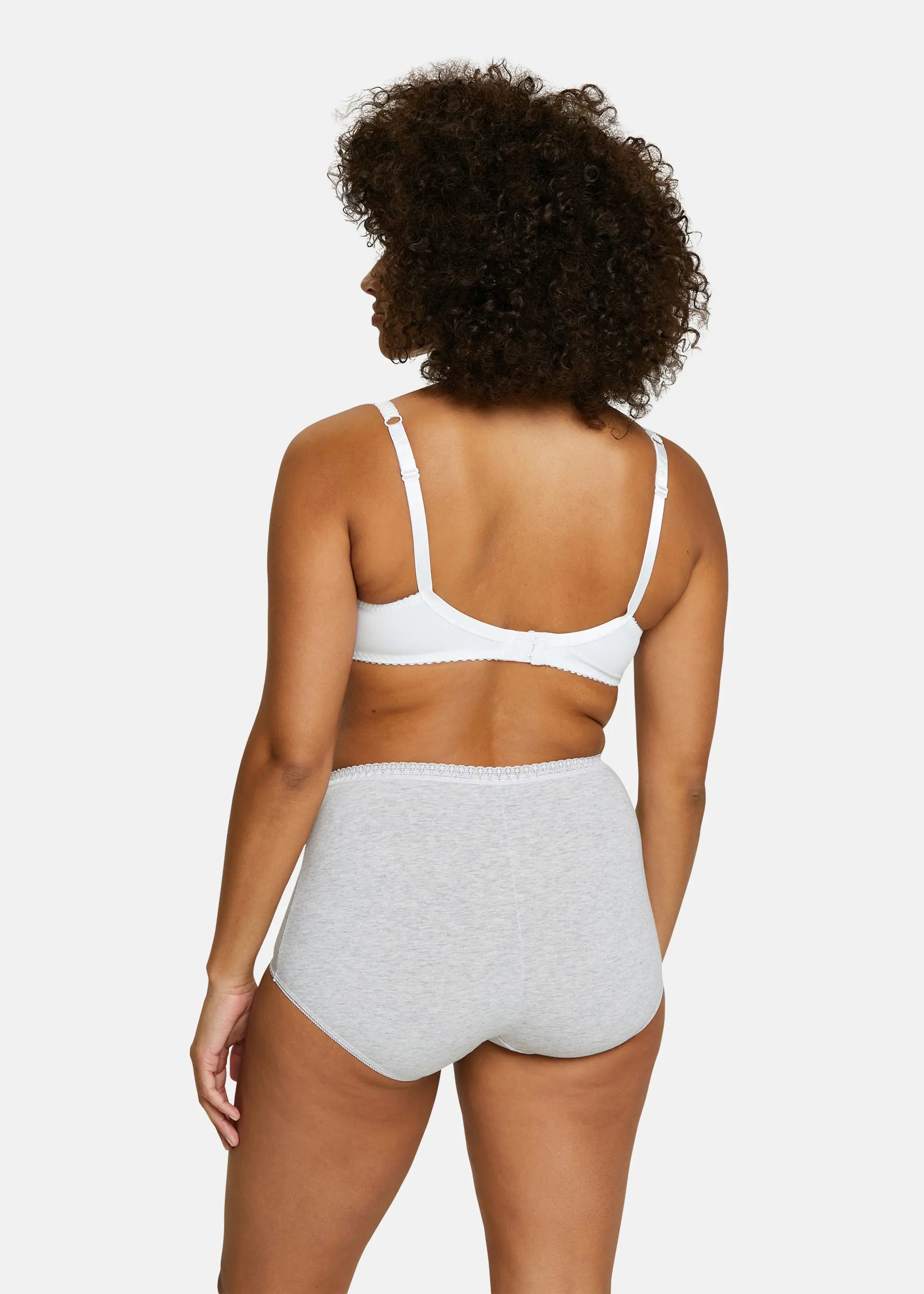 Culote - Lote de 2 Classique Coton Gris chiné