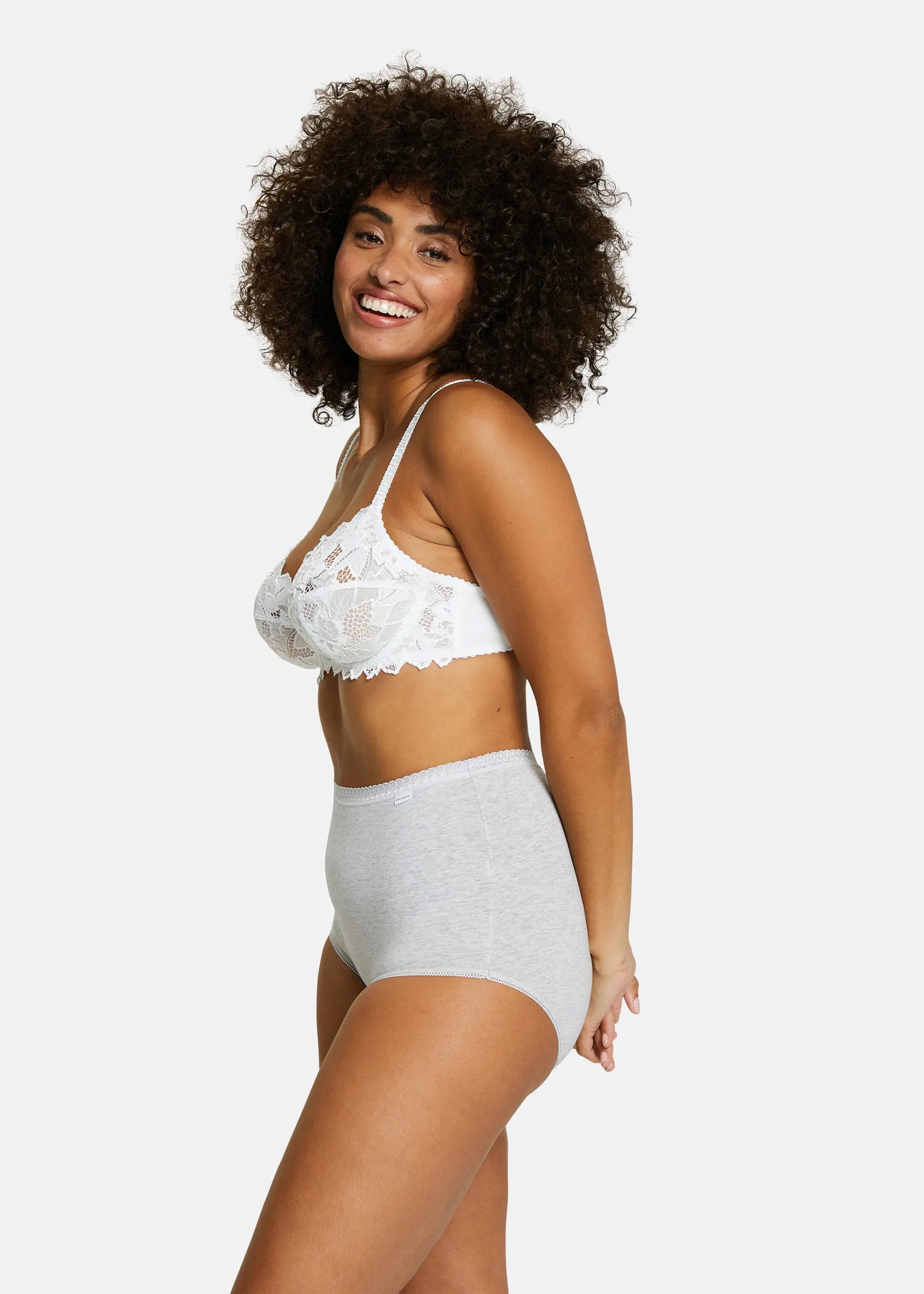 Culote - Lote de 2 Classique Coton Gris chiné