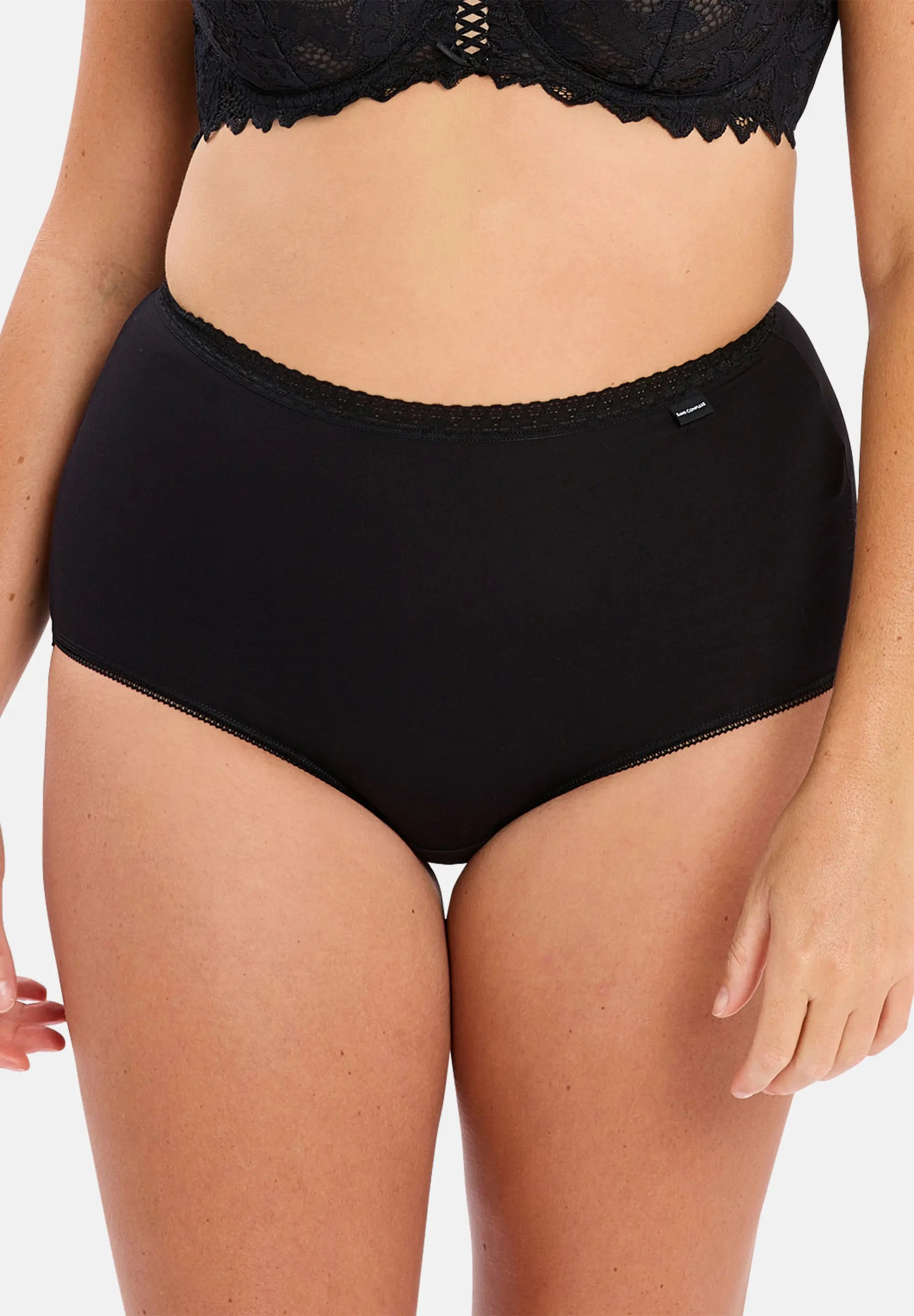 Culotte - Lot de 2 Classique Coton Noir