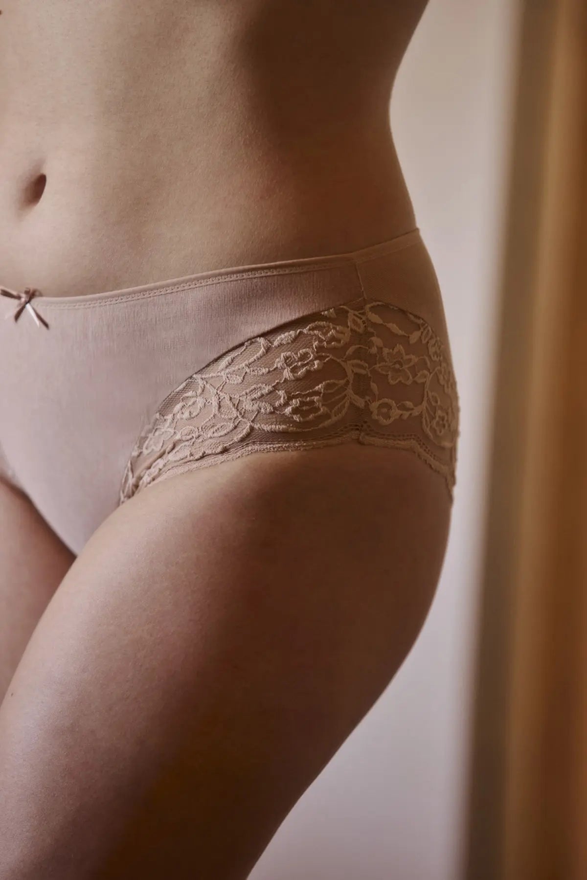 Lot de 2 Culotes Duo Douceur Coton Beige Blush