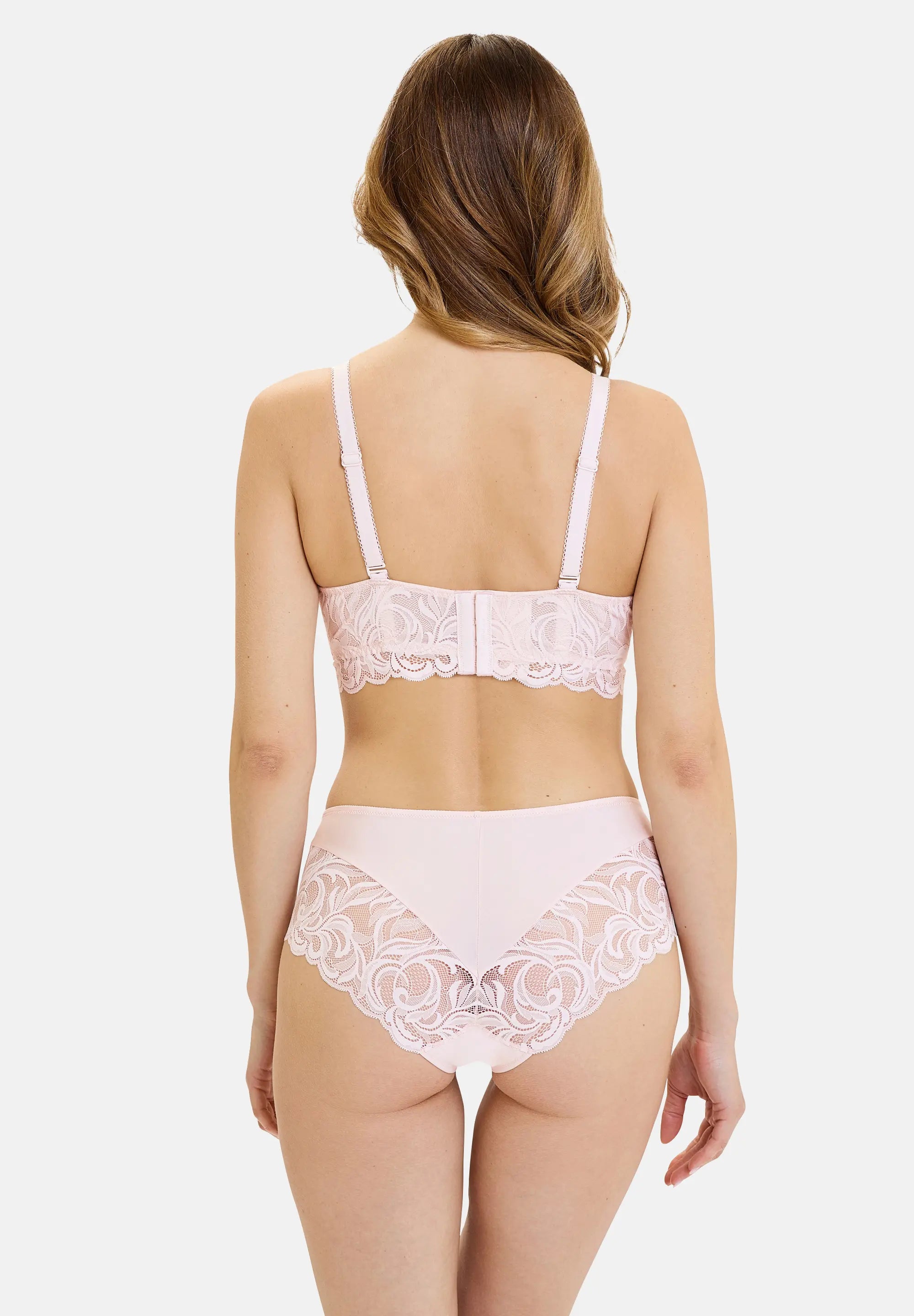 Lot de 2 culottes Carla Vert Epicea et Rose Poudre