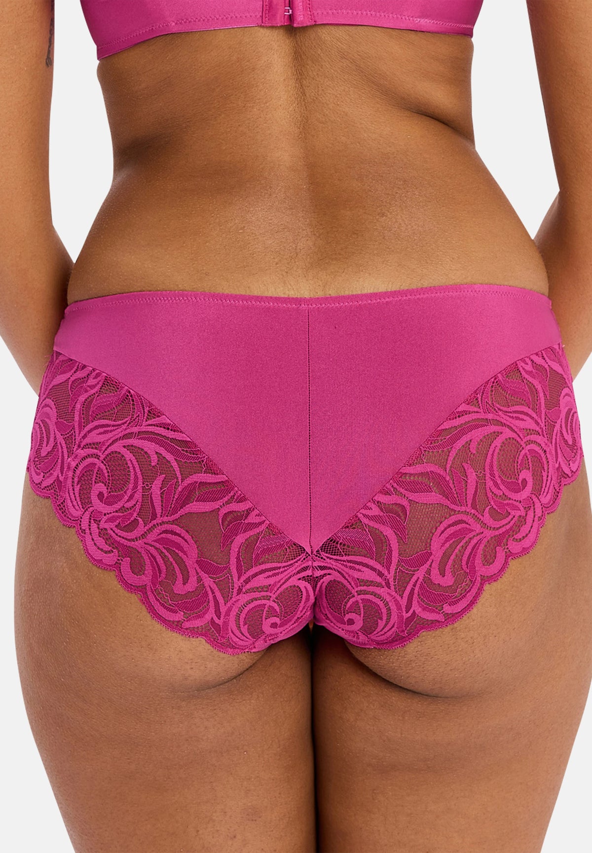 Culotte Carla Rouge Fuchsia – vue 3/4