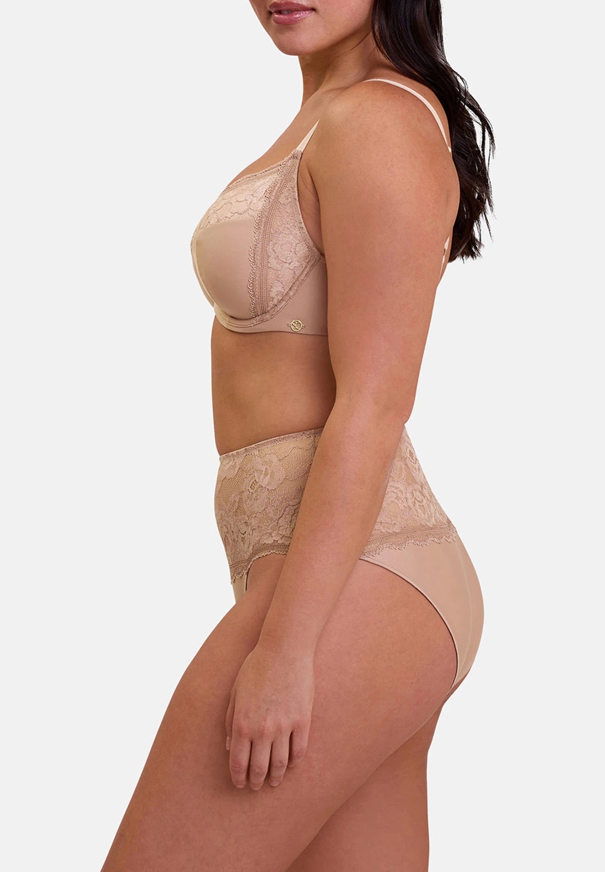 Lily Macchiato High-Waisted Medium Briefs – lifestyle view