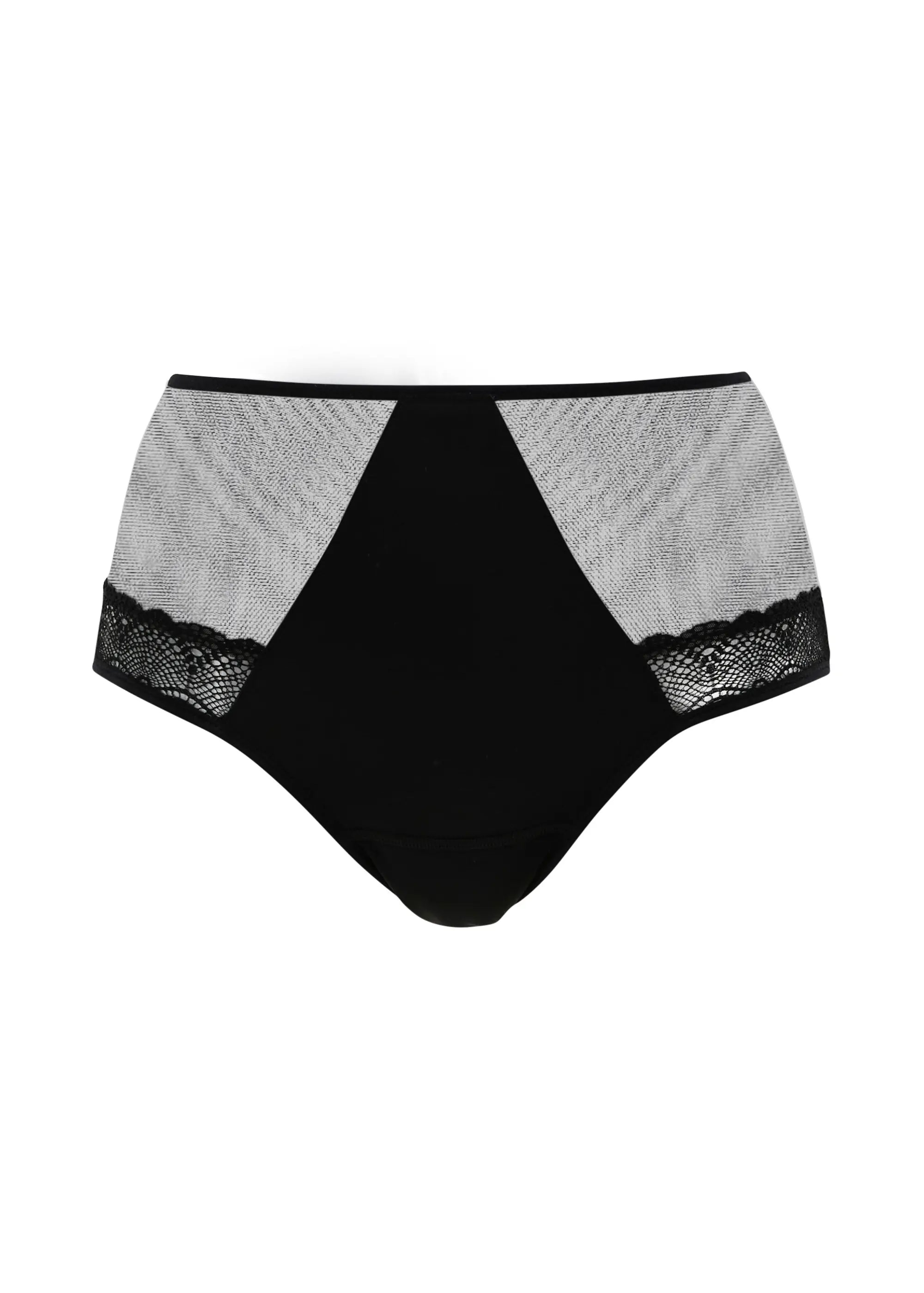 Absorberende Midi Slip Paloma Zwart