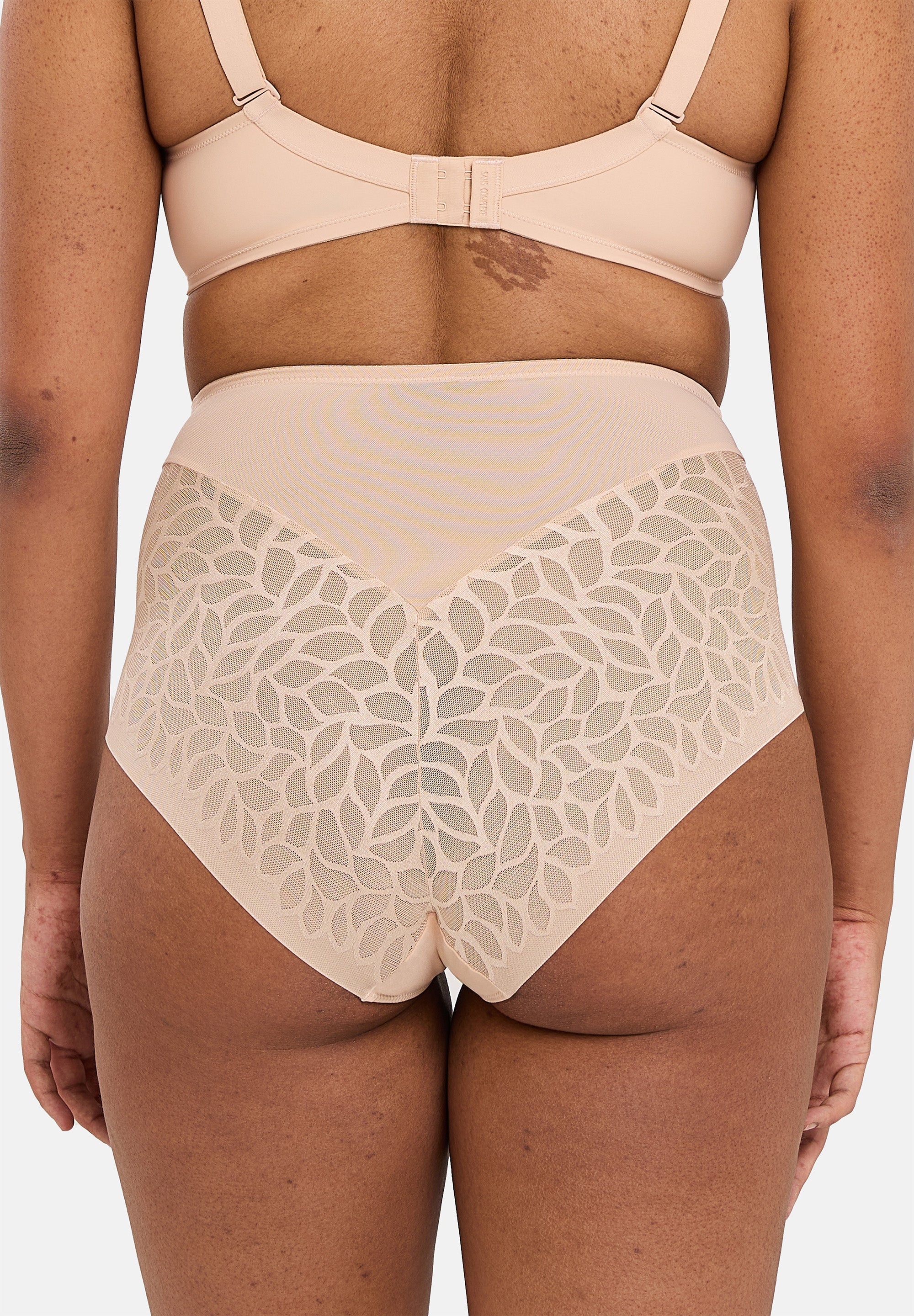 High-waisted panties Perfect curves Blush