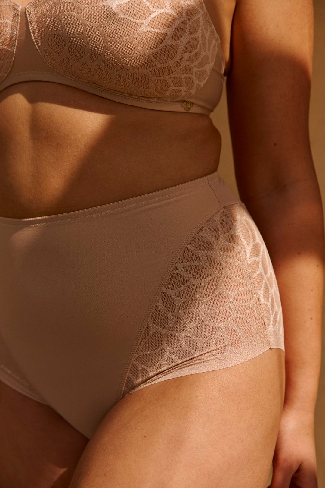 High-waisted panties Perfect curves Blush