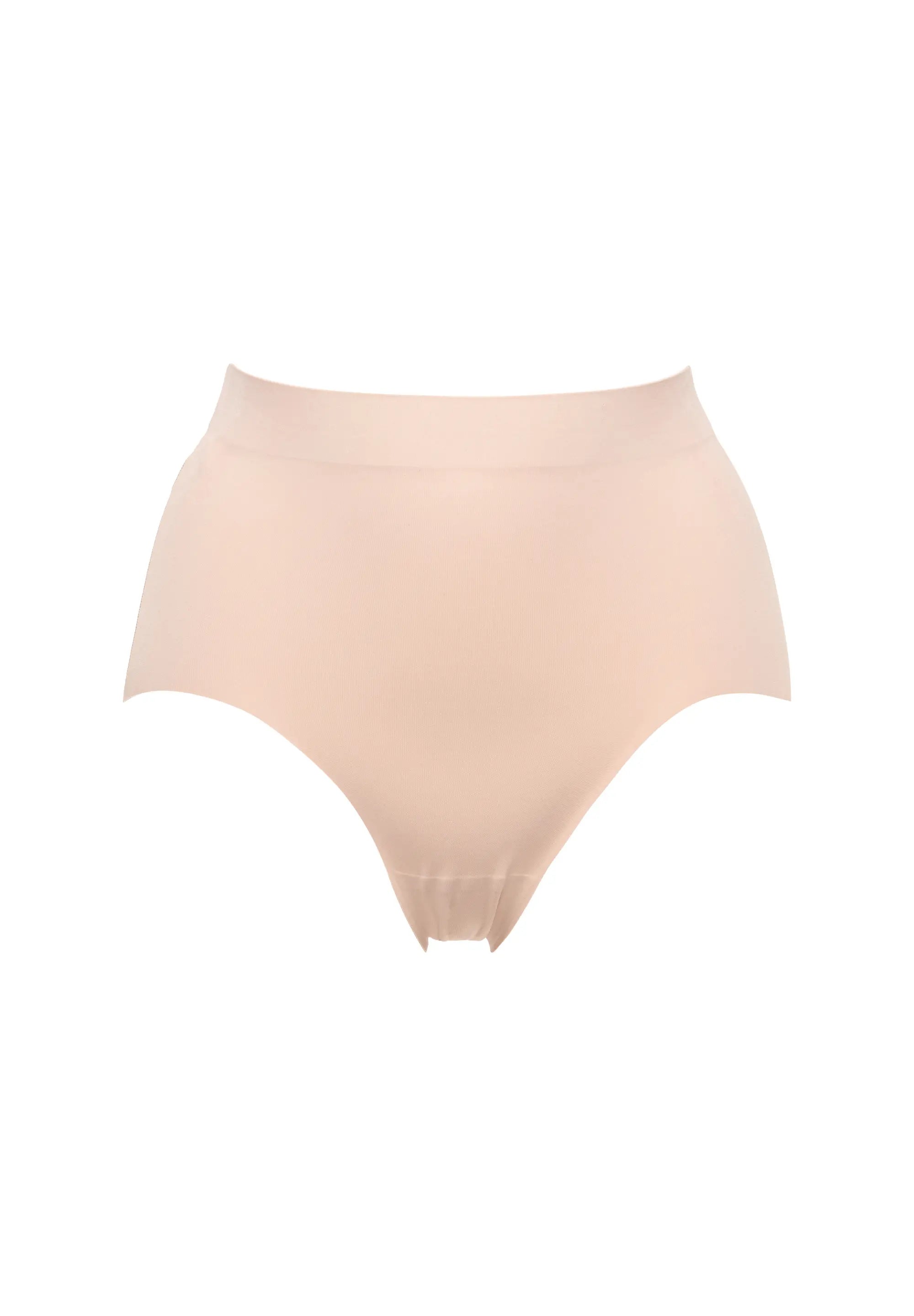 High waisted medium briefs Perfect Touch Nude
