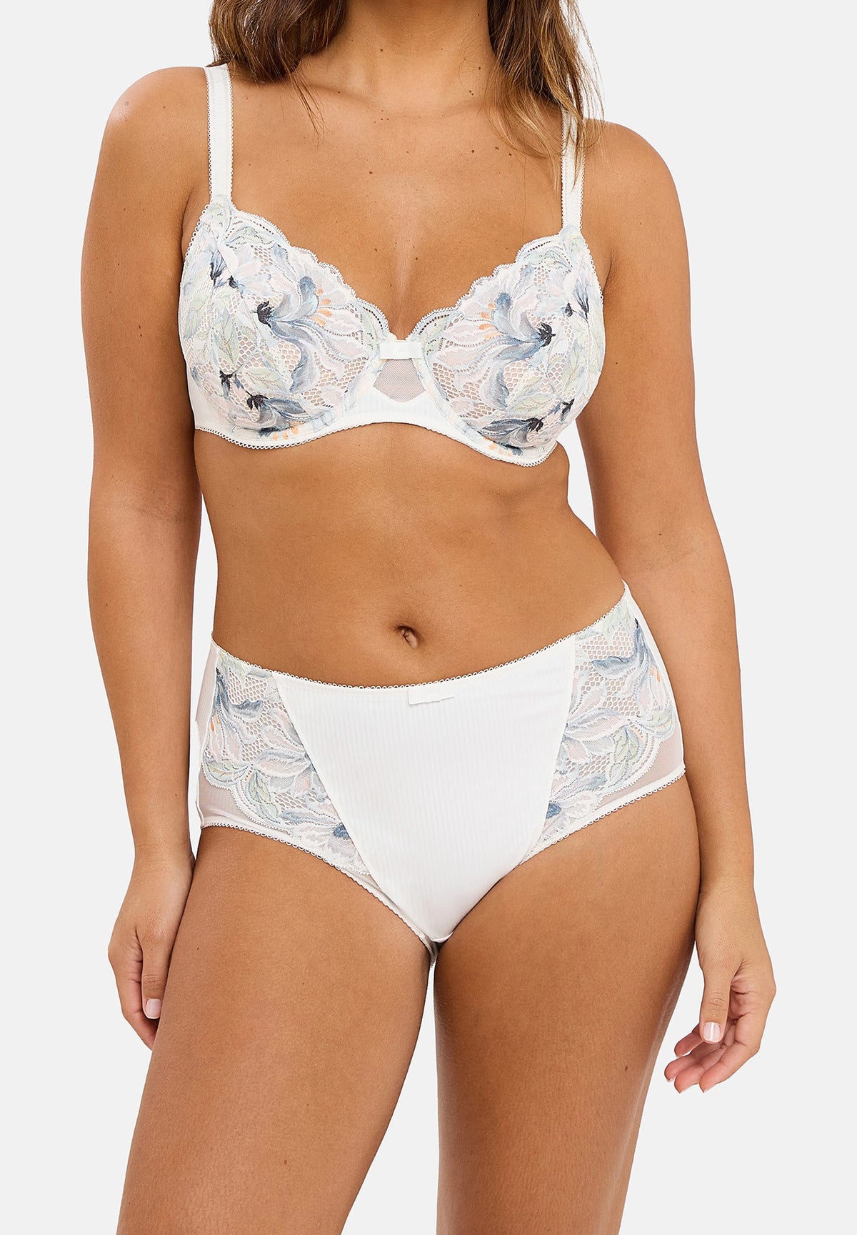 Culotte Rosa Fantaisie Aquarelle Florale Claire – vue de face