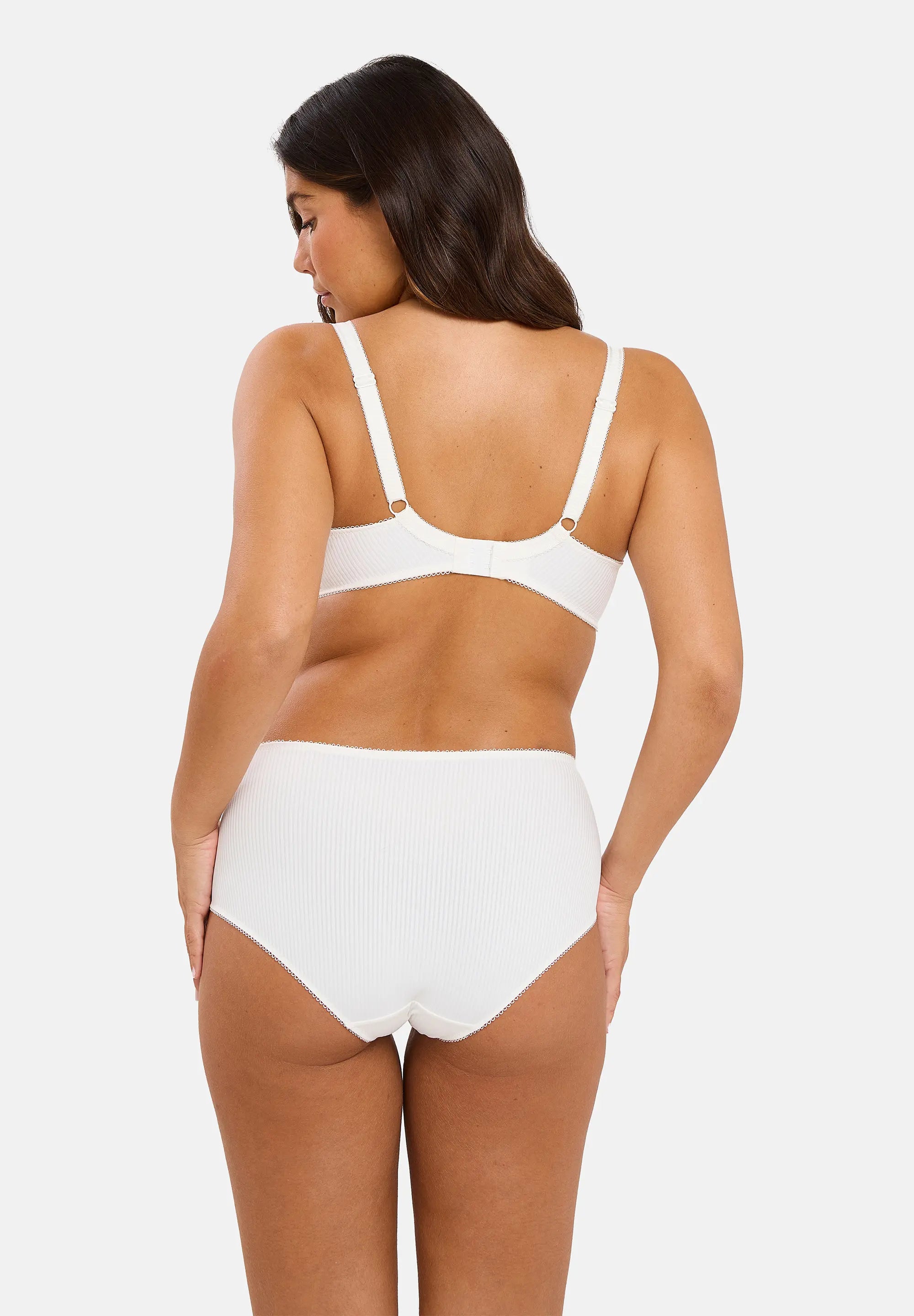 Medium briefs Pink Floral Watercolor Fantasy Light