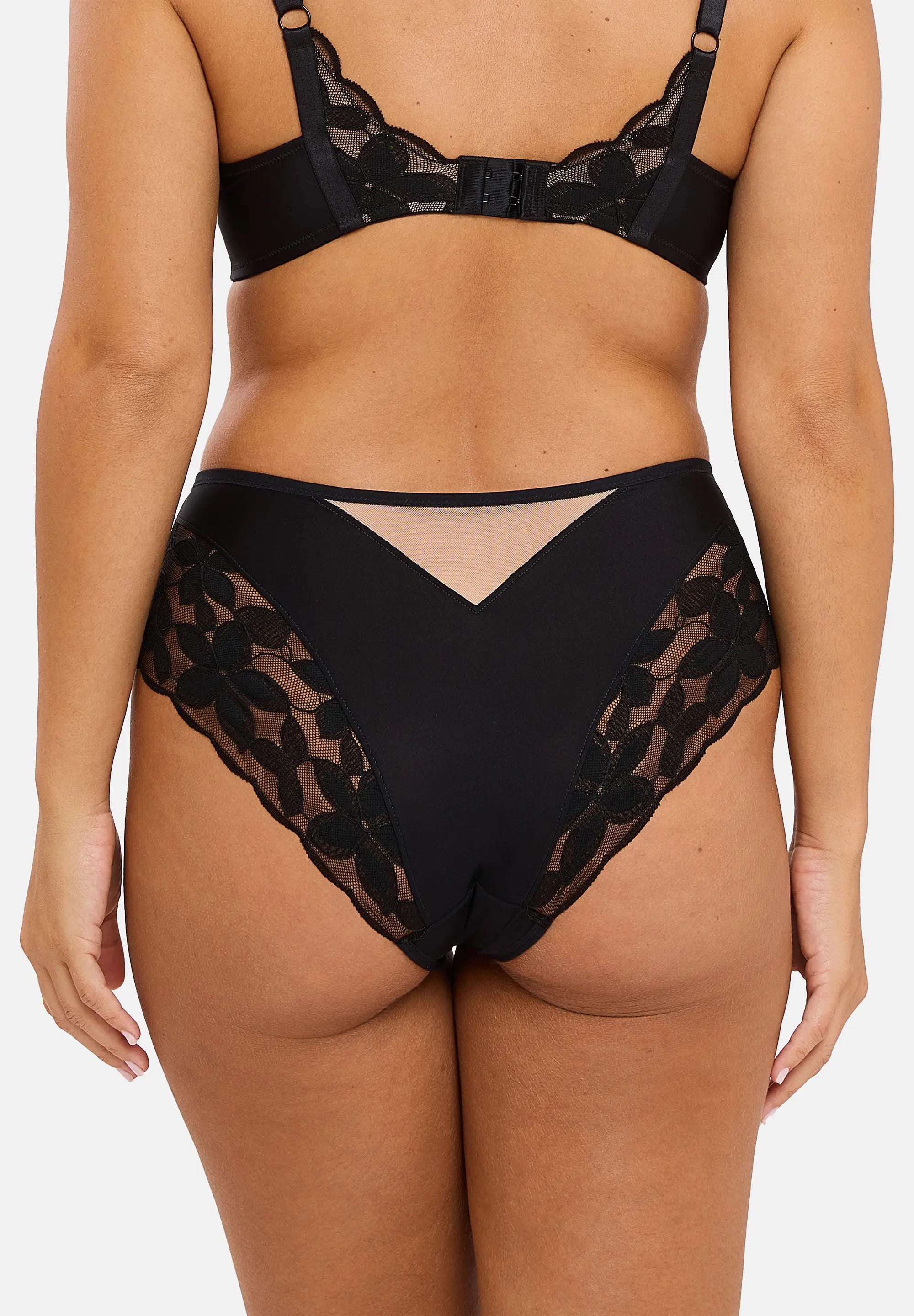 Hoge Taille Slip Salom� Zwart