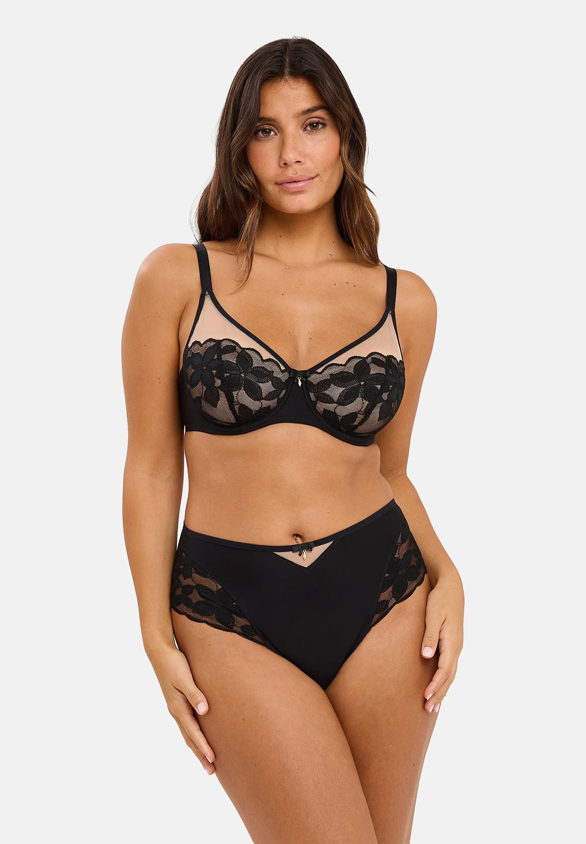 Hoge Taille Slip Salom� Zwart