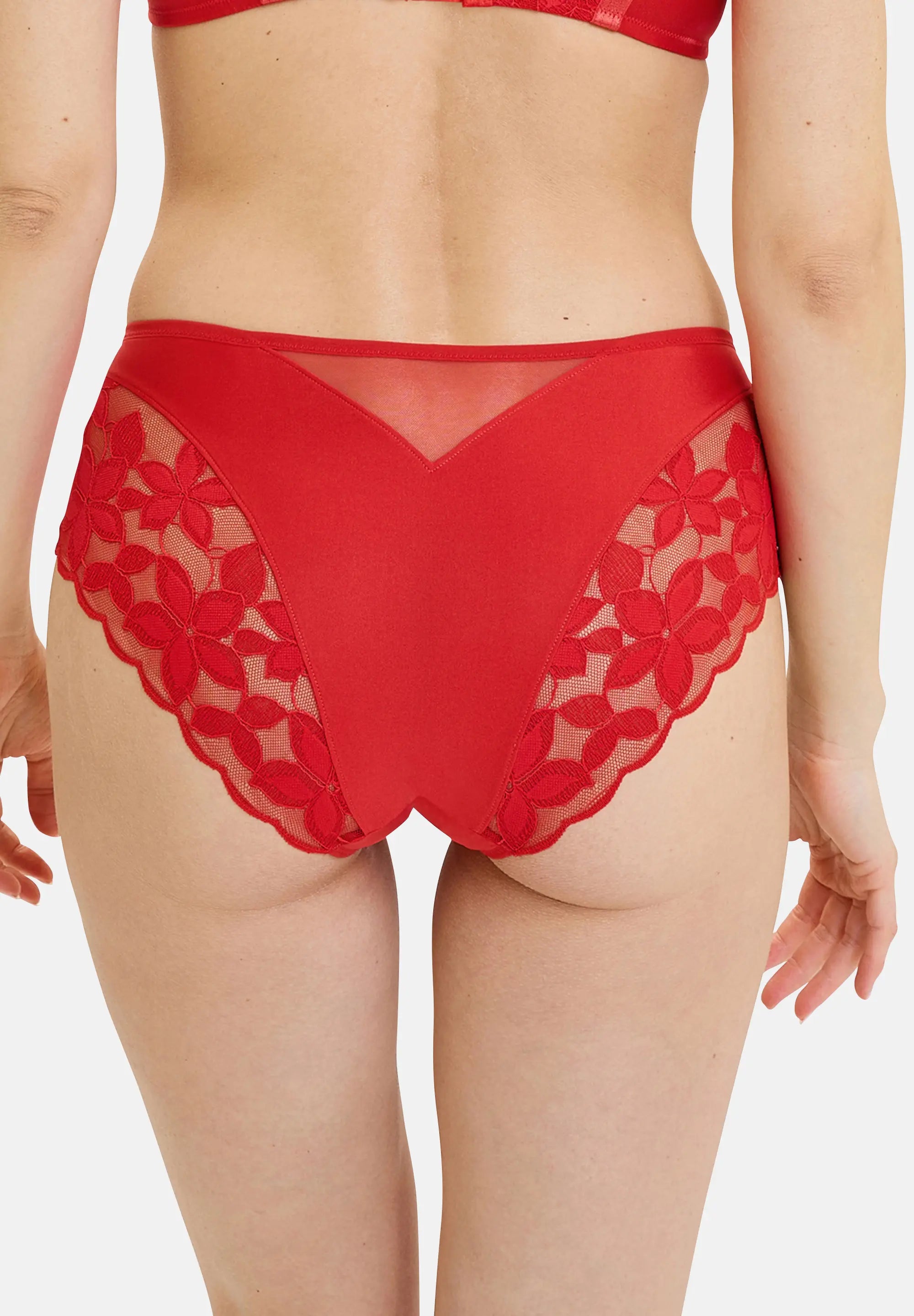 Culotte Salomé Rouge Flamboyant