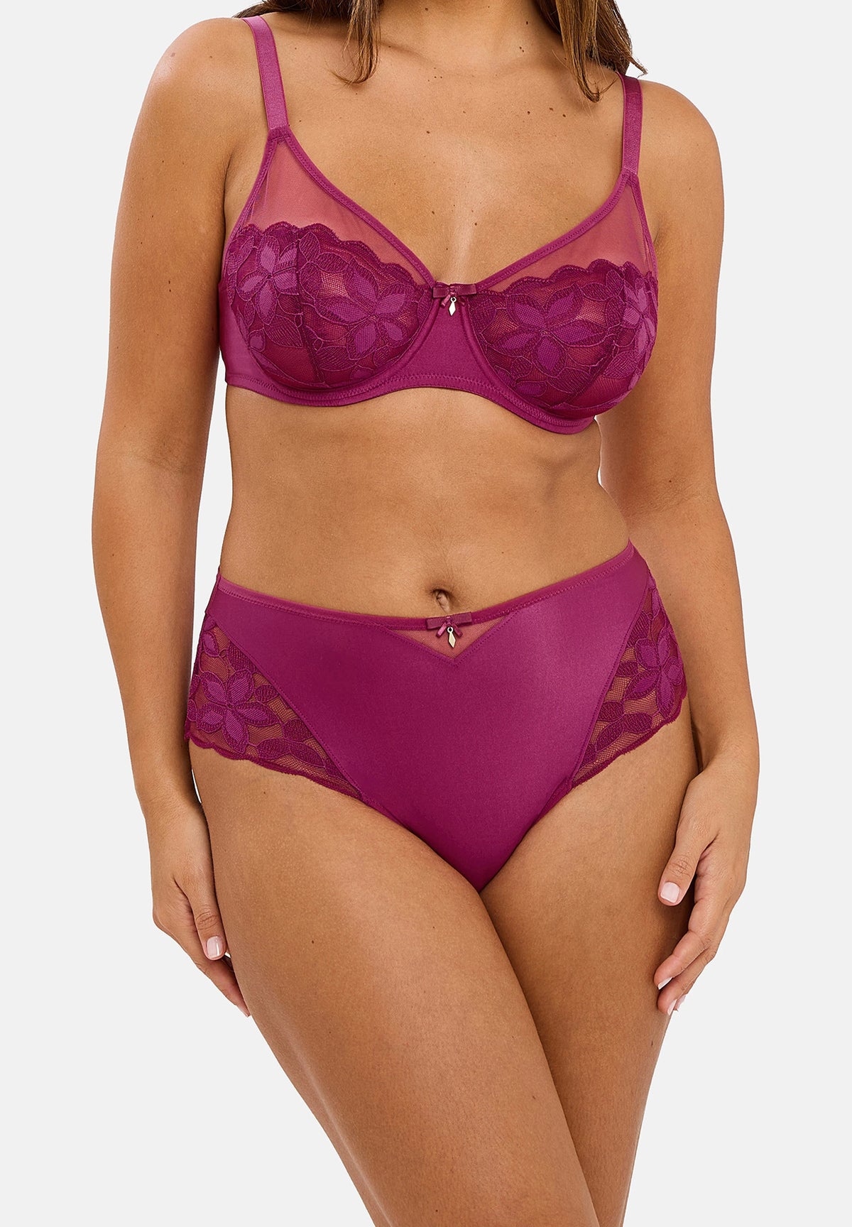Midi slip Salomé Mûres de Boysen – achteraanzicht