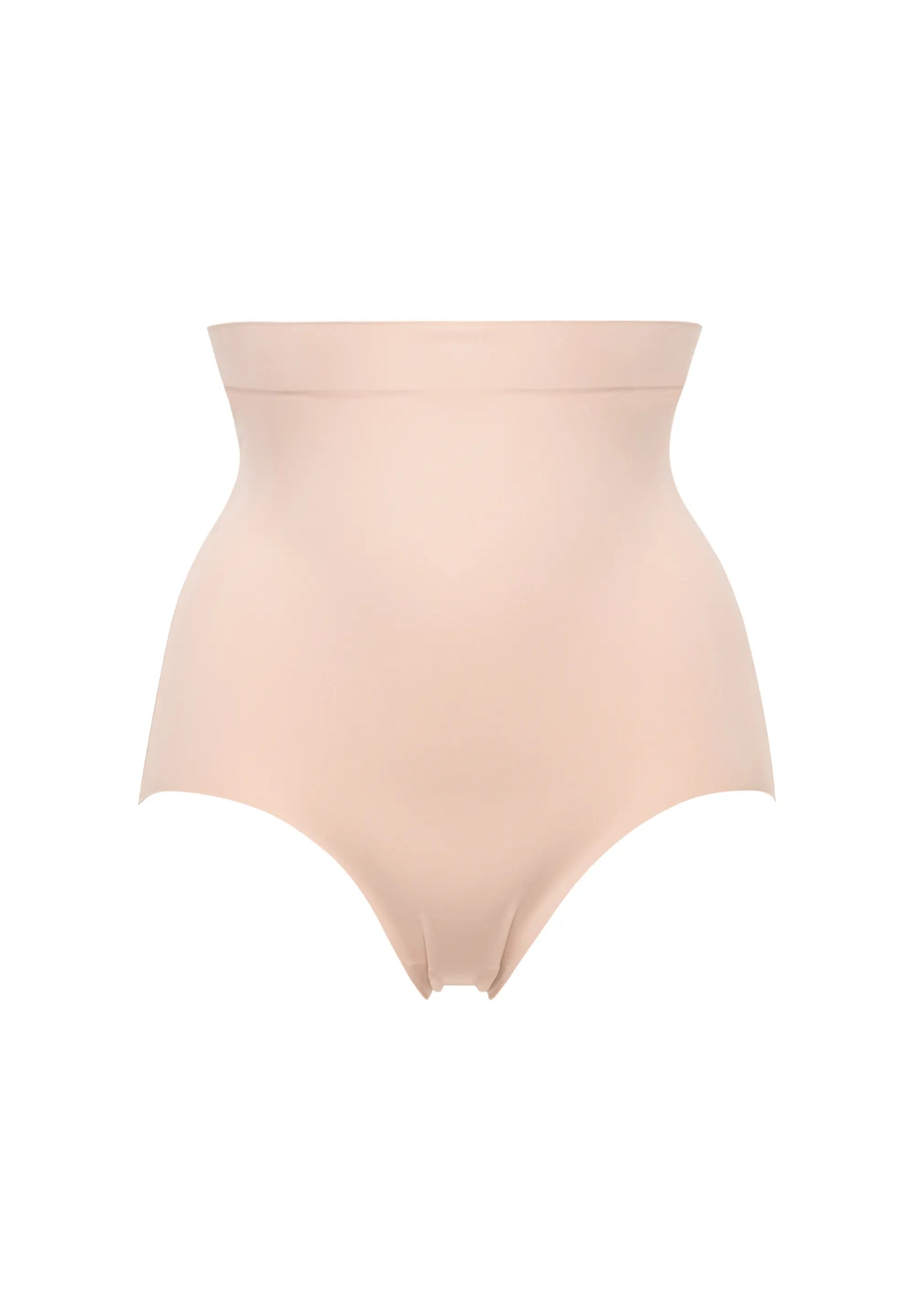 Packshot culotte taille haute gainante pour femme - couleur nude