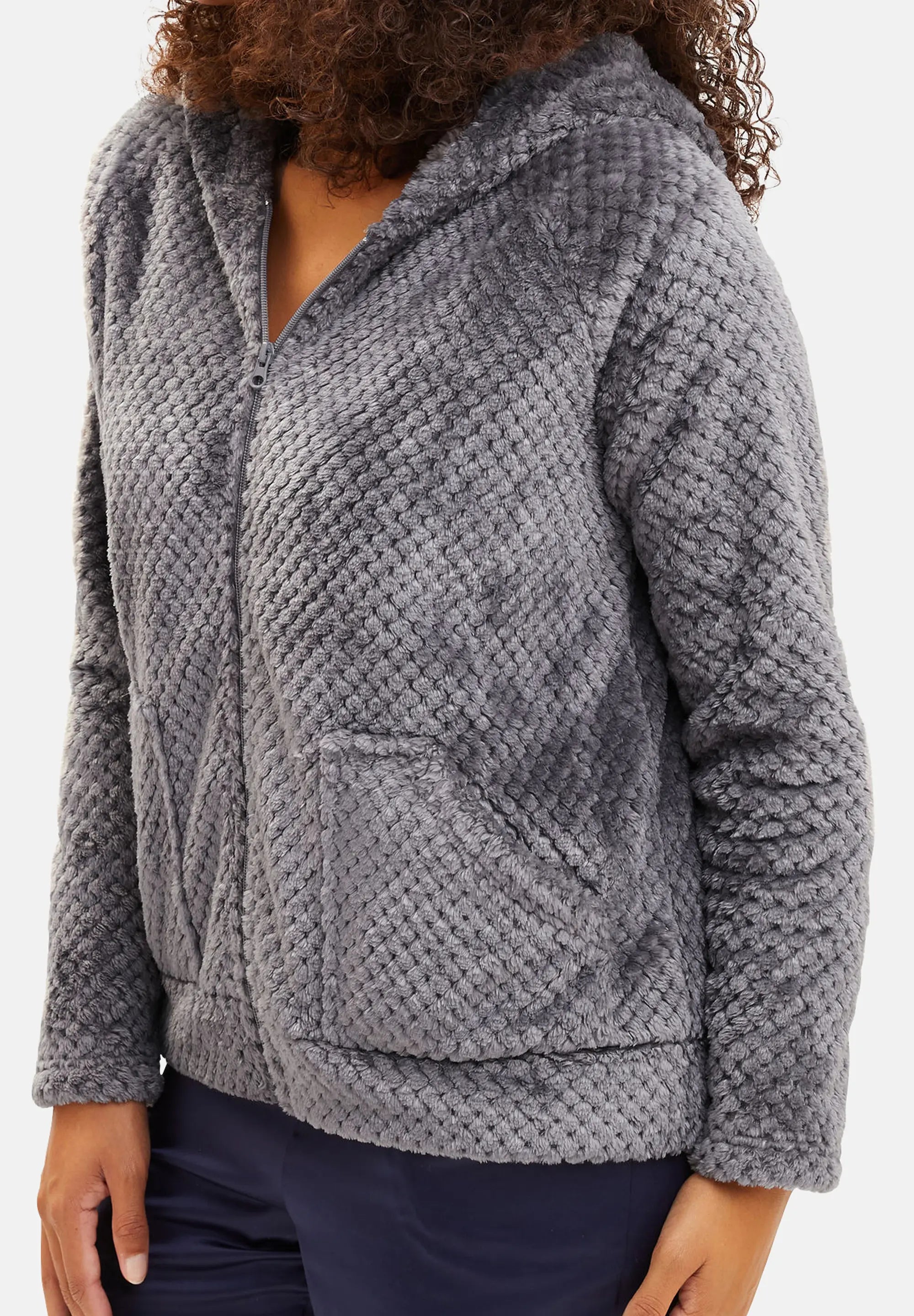 Gilet avec manches Hug Stormgrijs