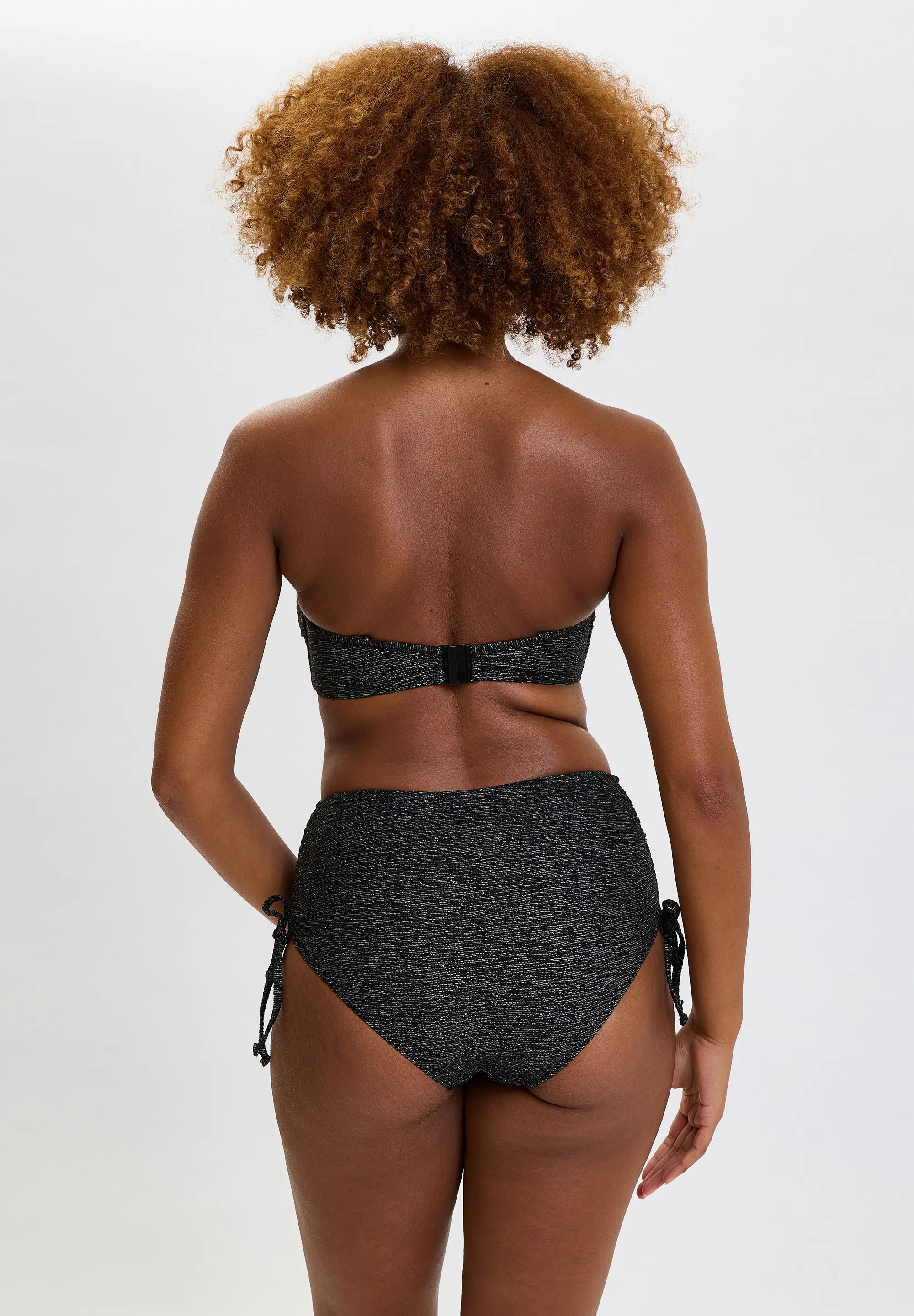 Palm Cove bandeau-bikinitop Zwart