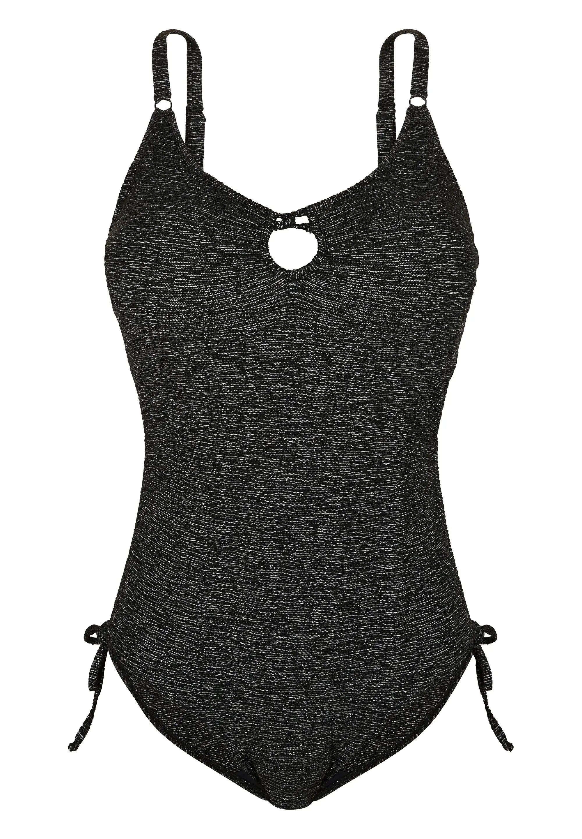 Maillot de bain une pièce sans armatures Palm Cove Noir