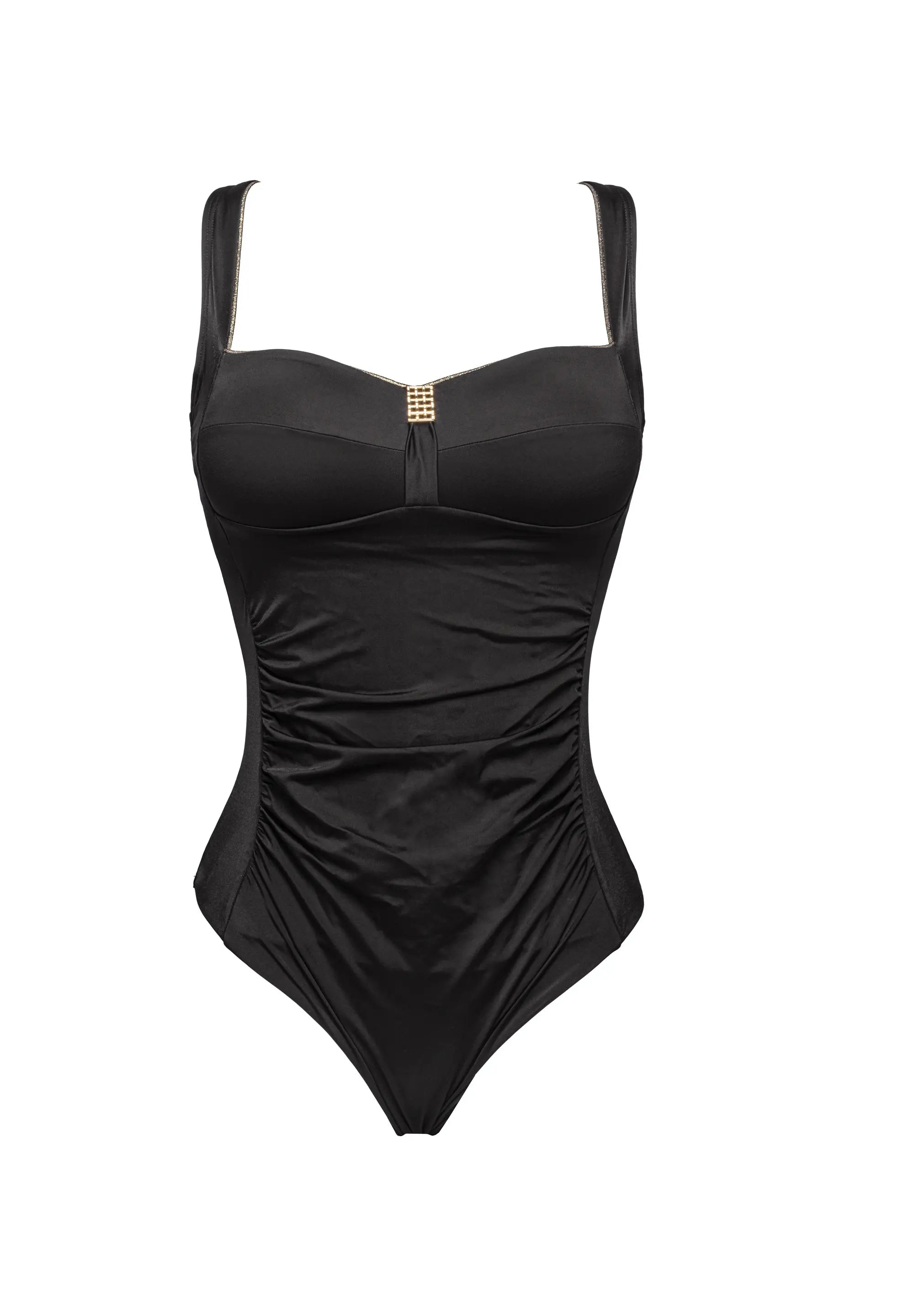 Packshot maillot de bain une pièce noir