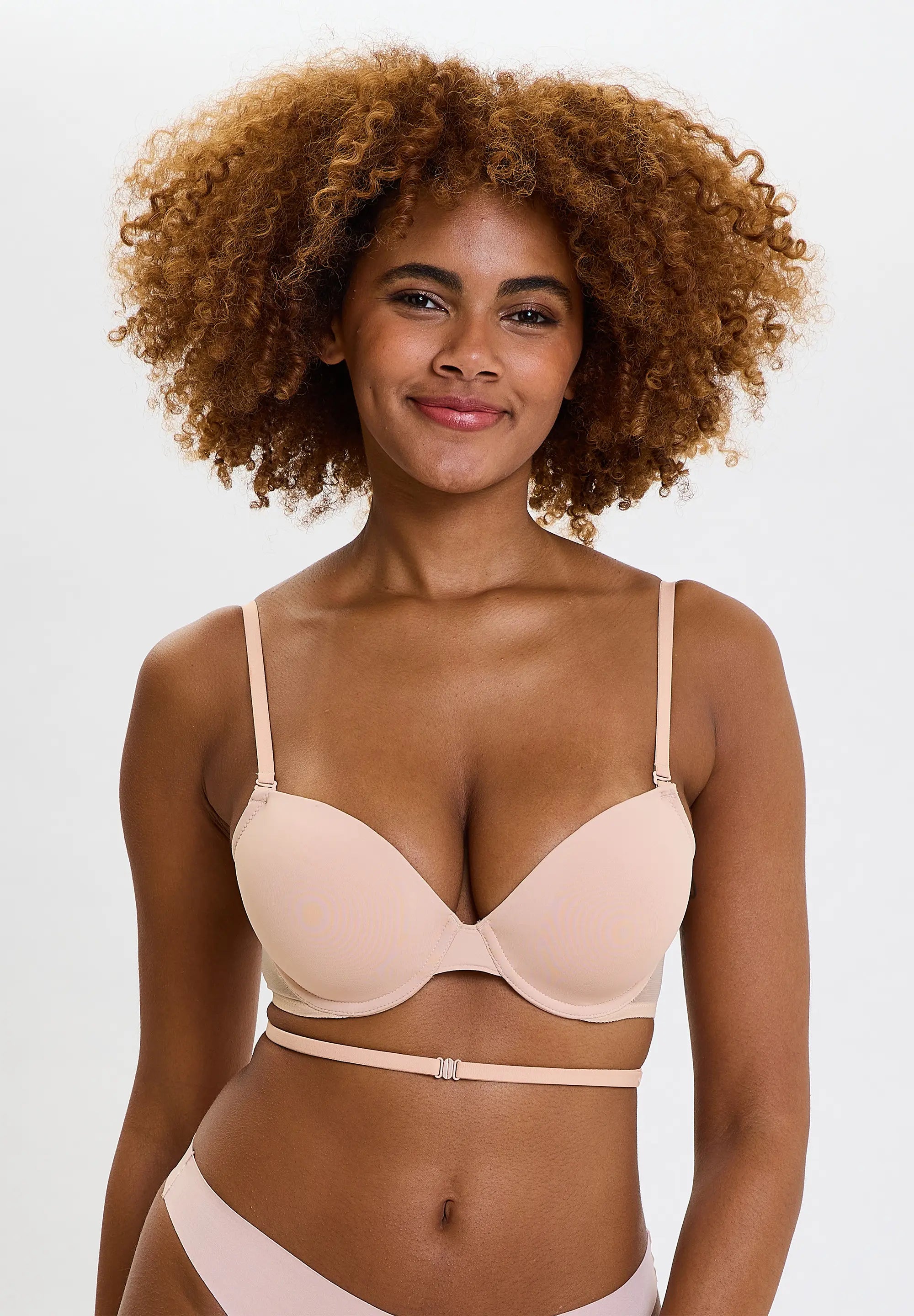 Onzichtbare bh met blode rug Nude Elegance Nude Parfait