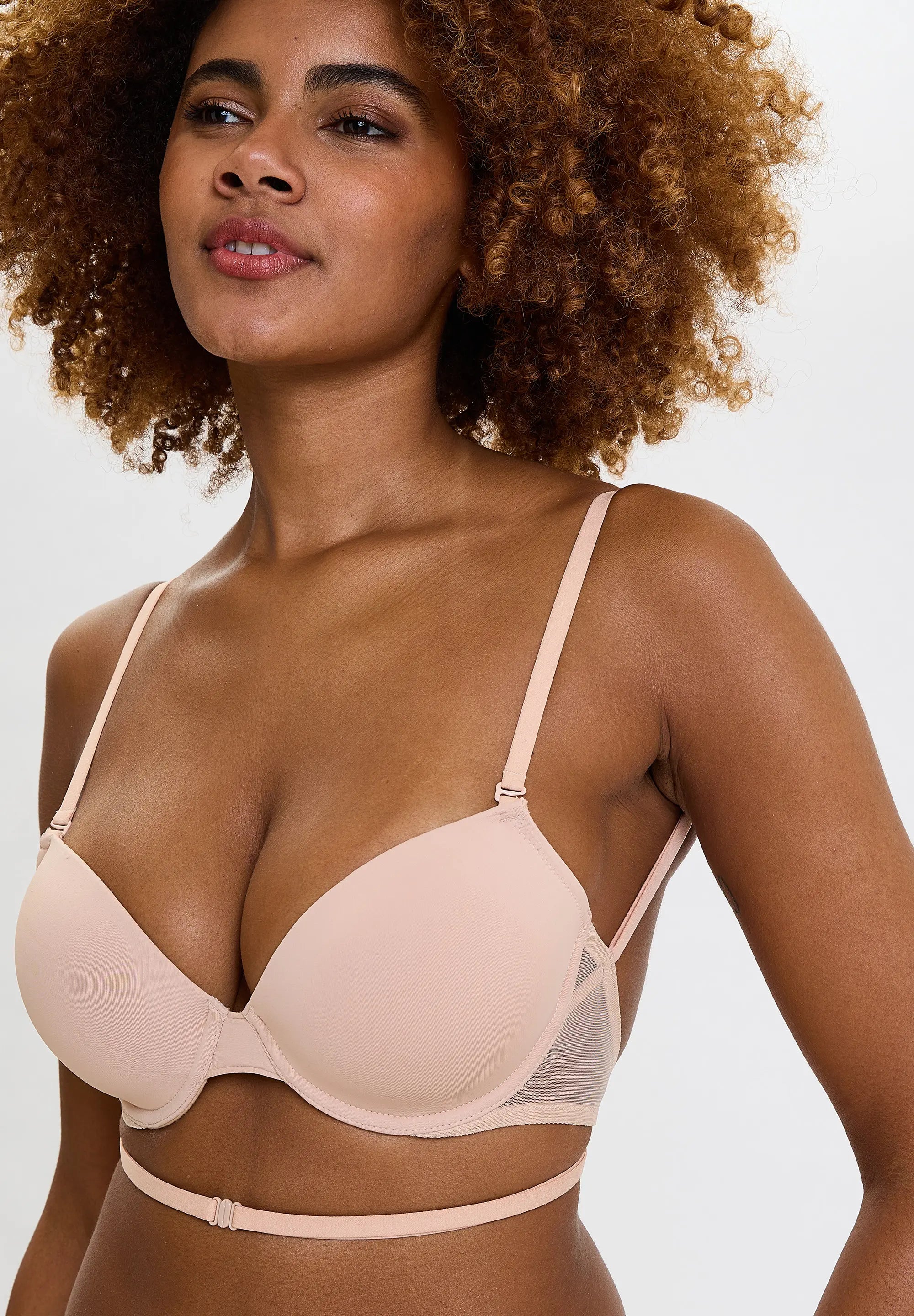Onzichtbare bh met blode rug Nude Elegance Nude Parfait
