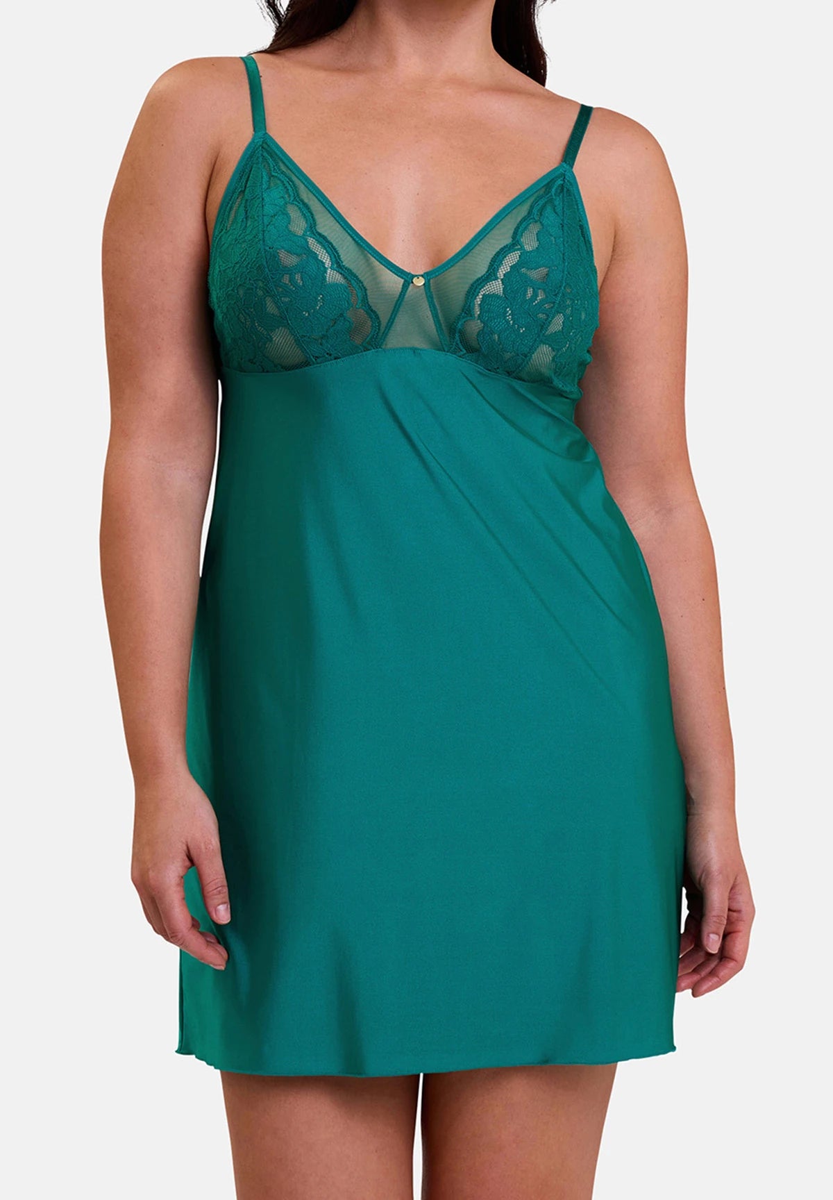 Nuisette Romance Vert Emeraude – vue de face
