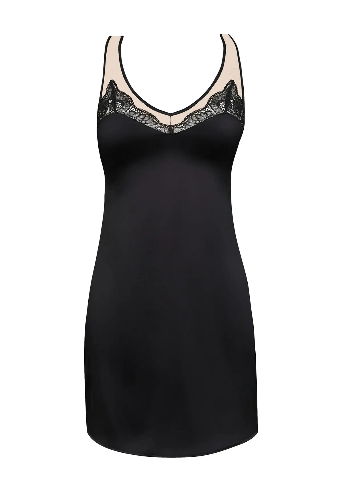 Nachtjapon Serena Zwart / Nude
