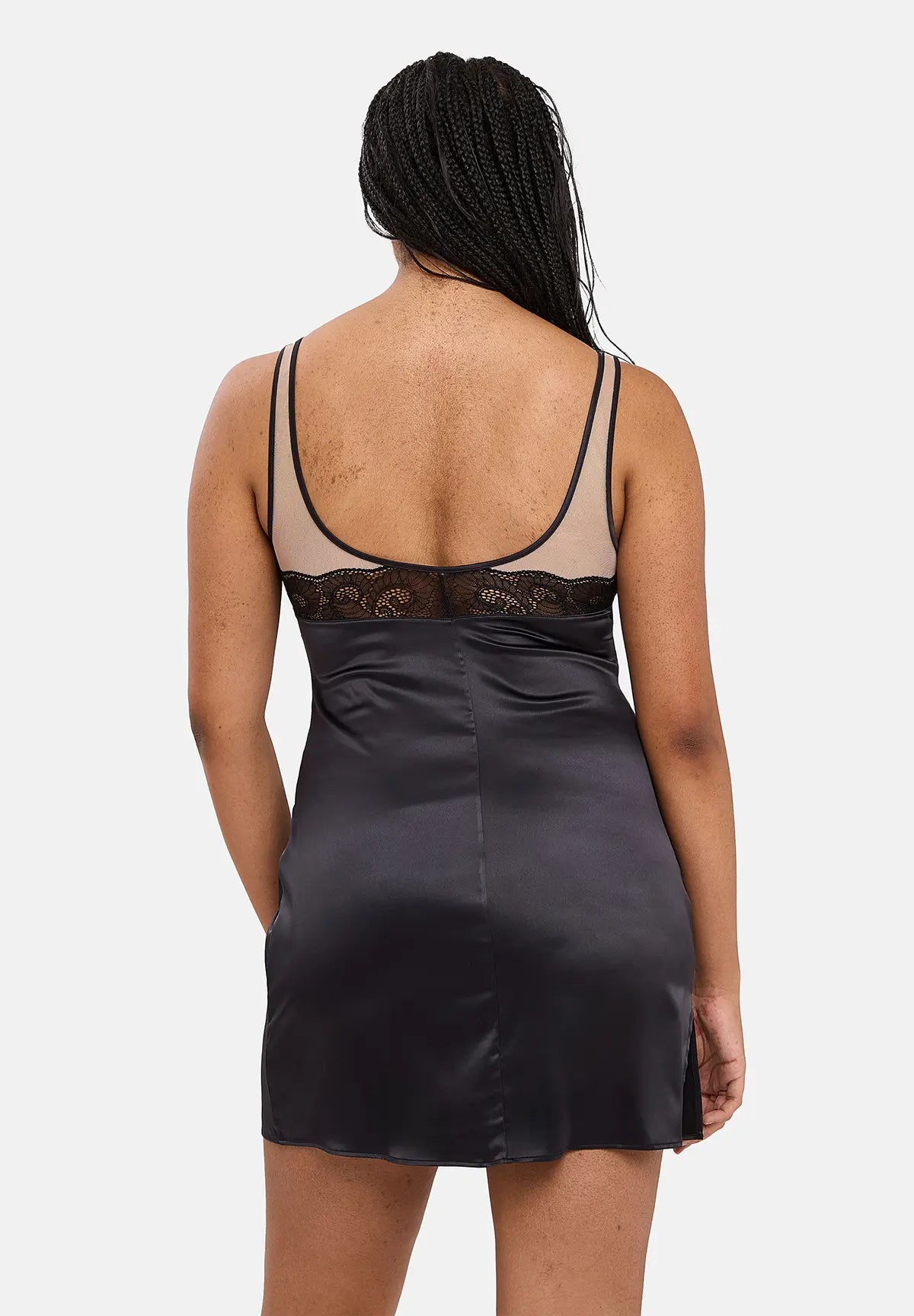 Nachtjapon Serena Zwart / Nude