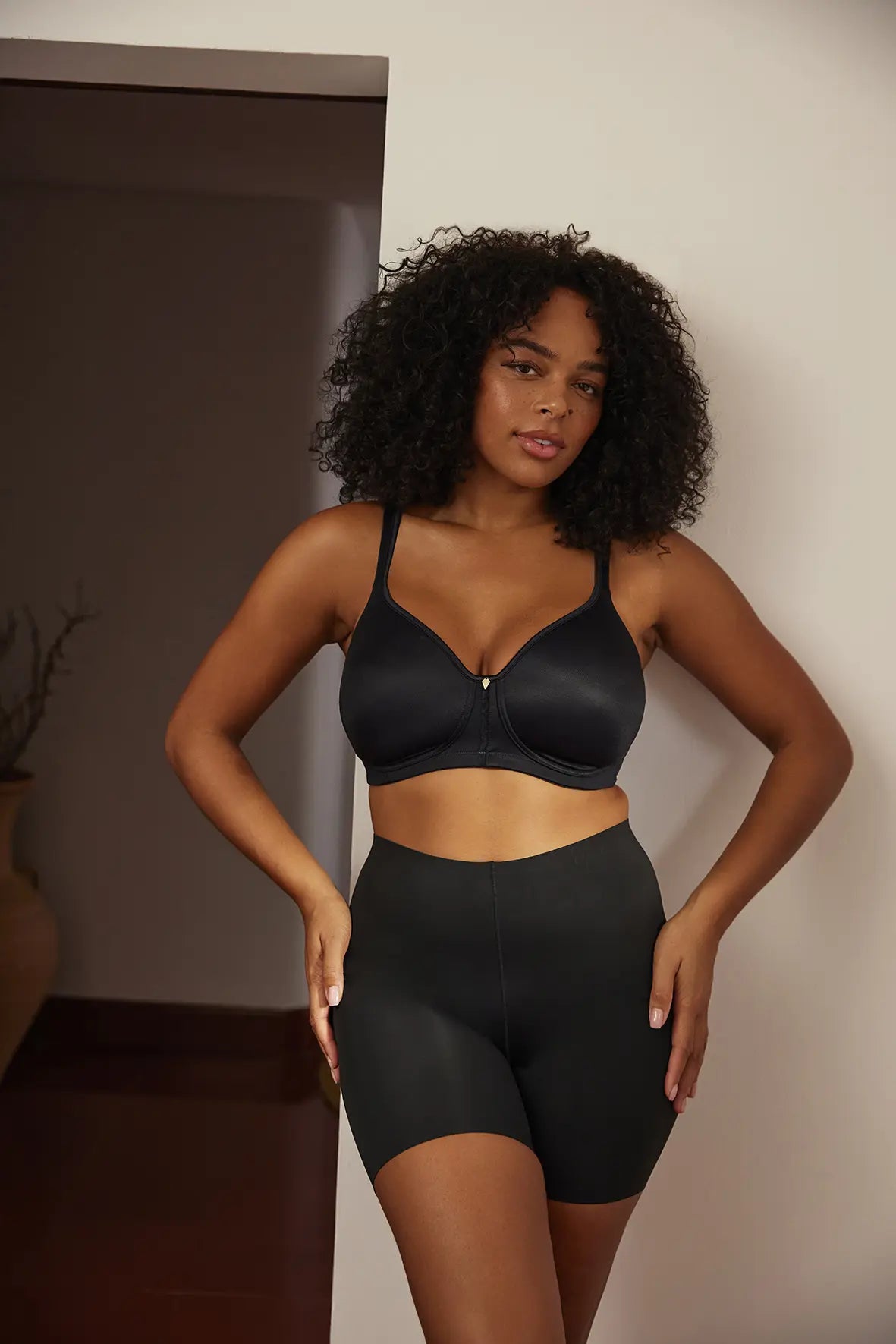 Perfect Touch Black Shaping Panties