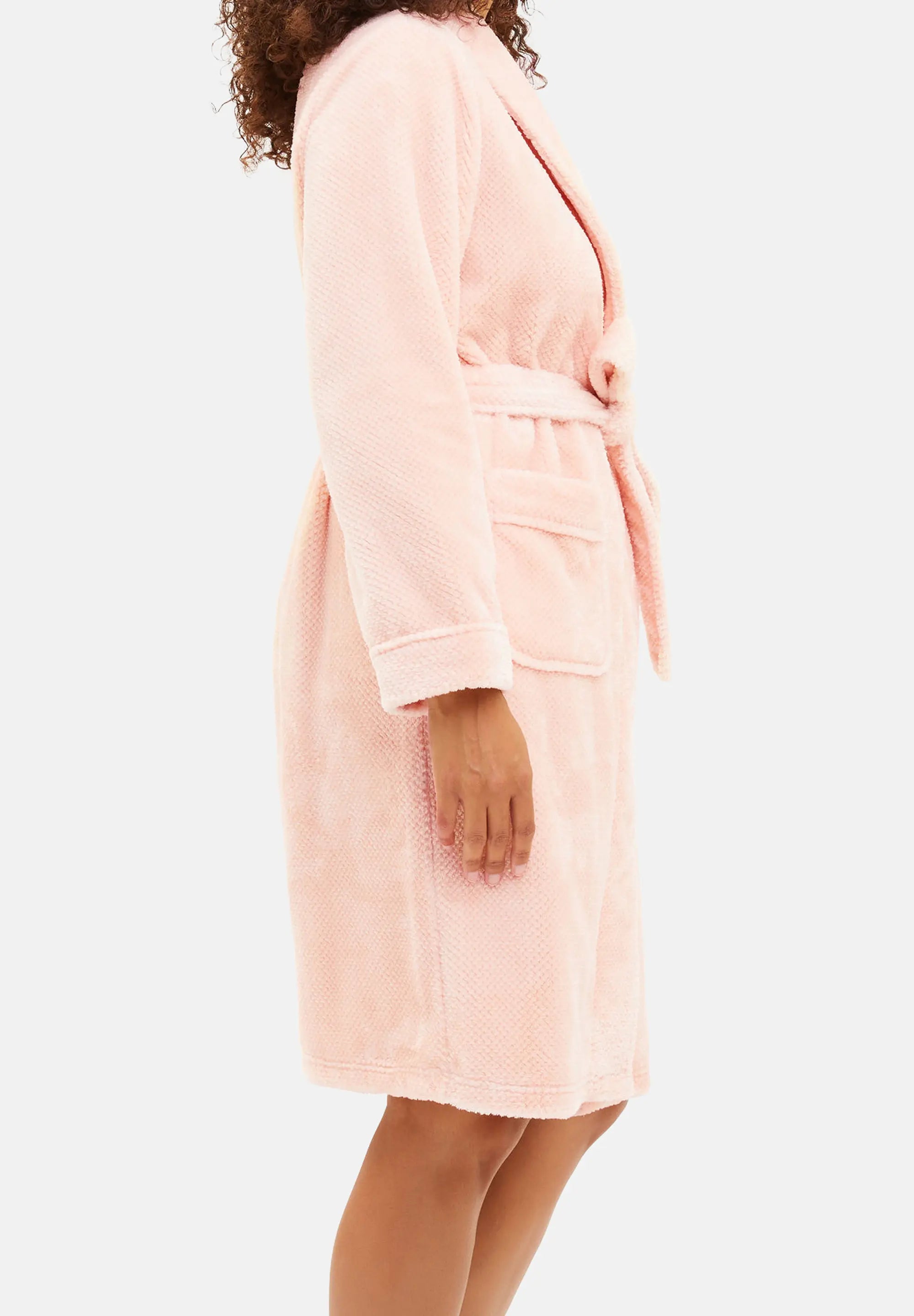 Peignoir polaire Dream Cloud Pink