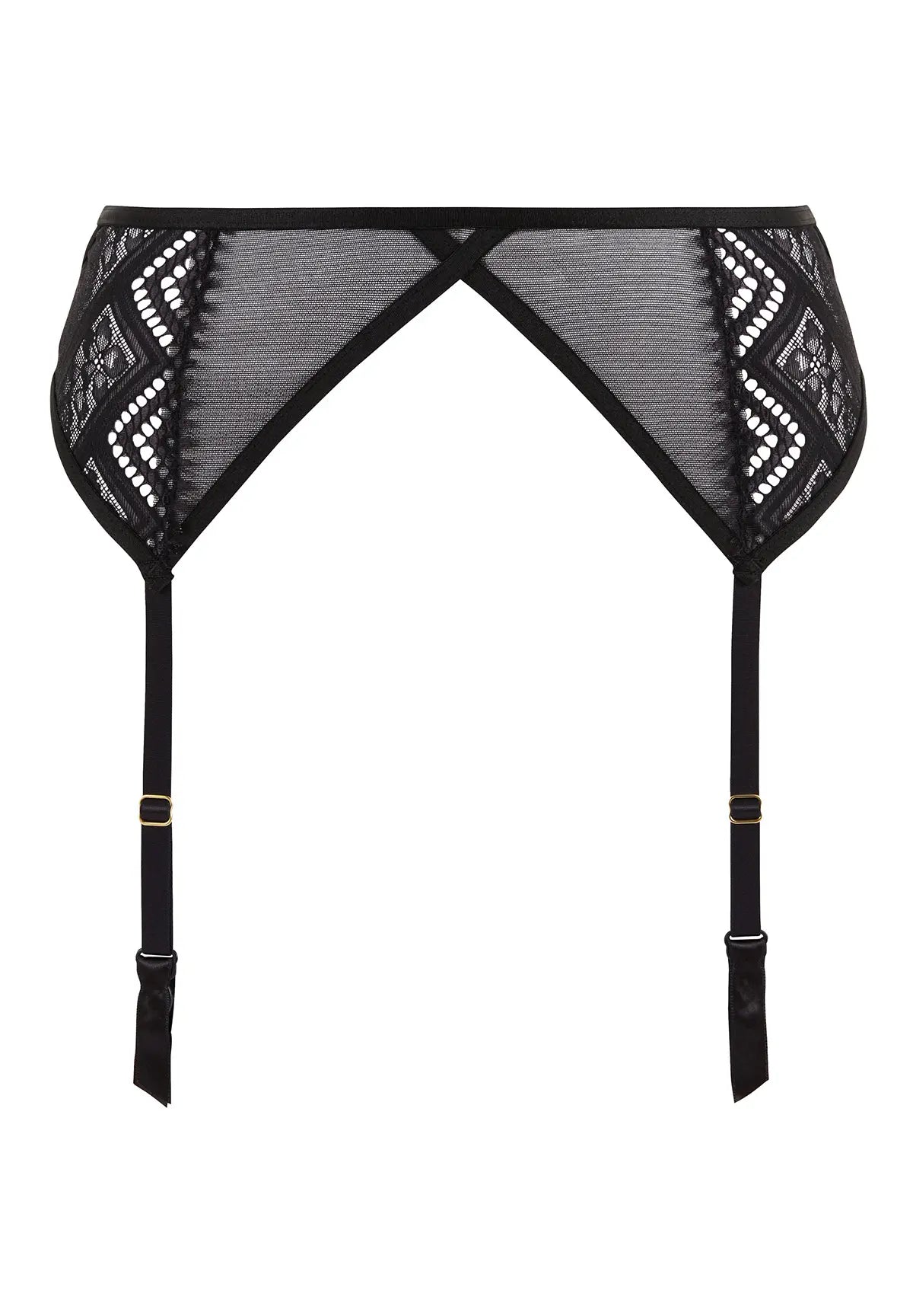 Jarretelgordel Dehlia Zwart