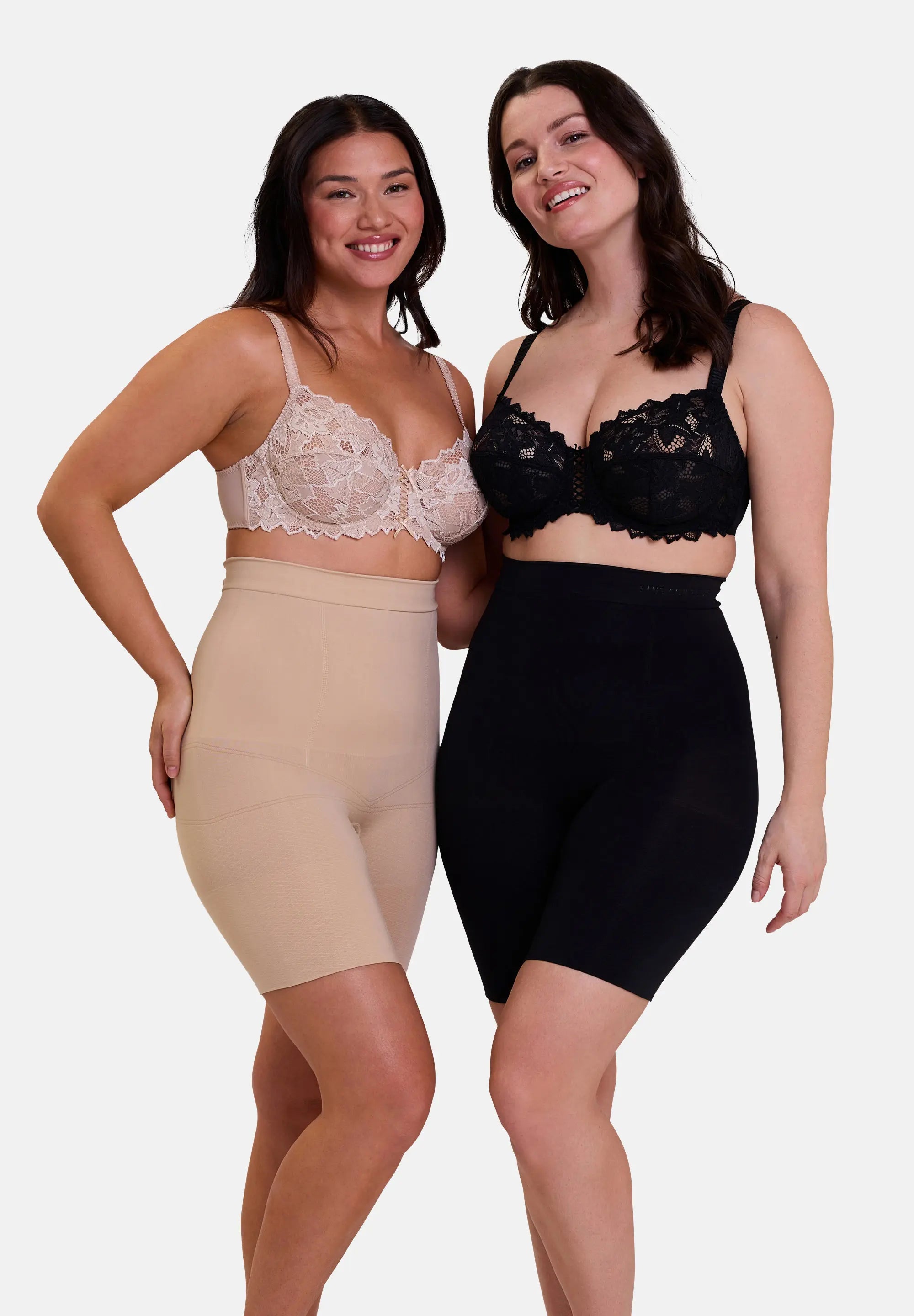 Pack of 2 panties Duo Slimmers Black and Skin