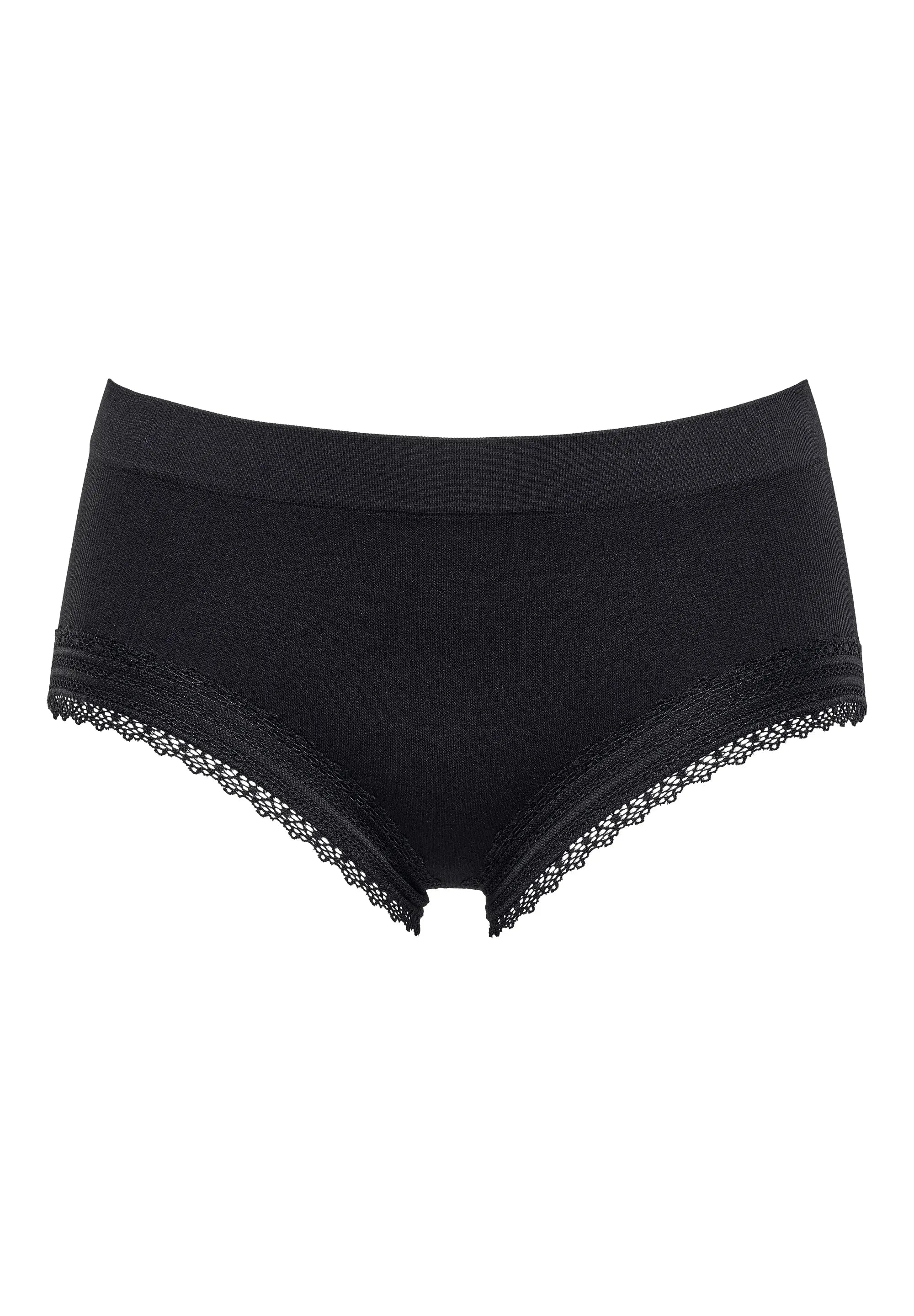 packshot shorty noir pour femme