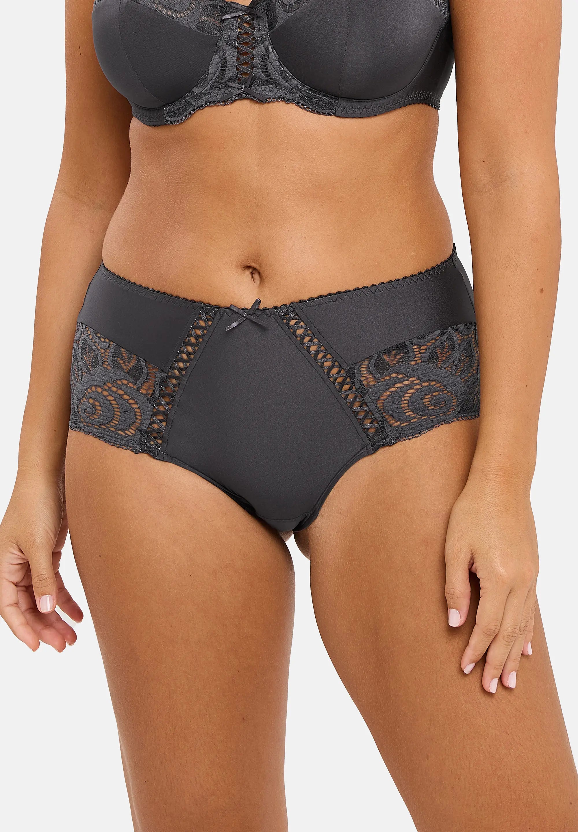 Damen-Hipster Amélie Stahlgrau