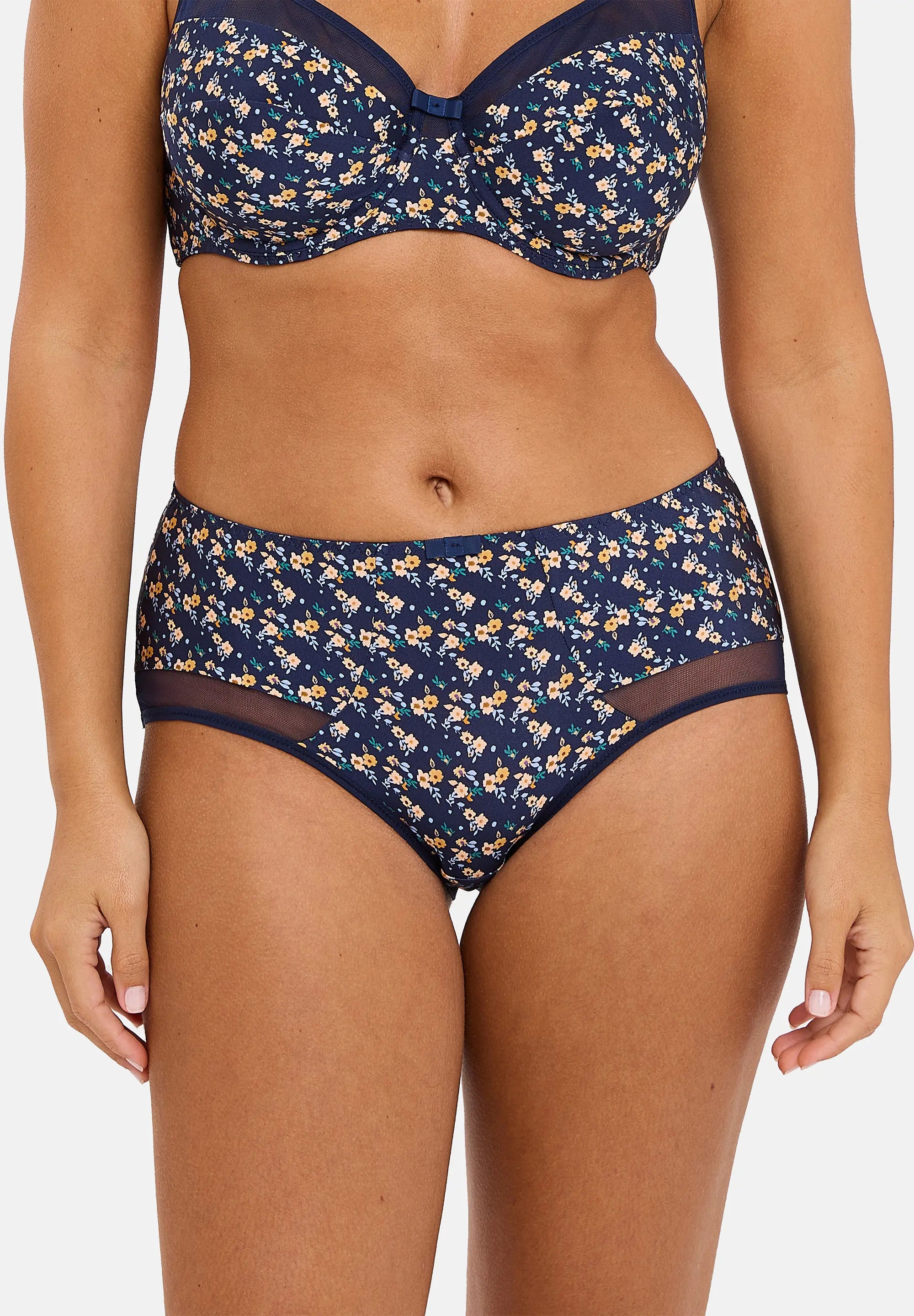 Shorty Complice Liberty Navy Blue Print