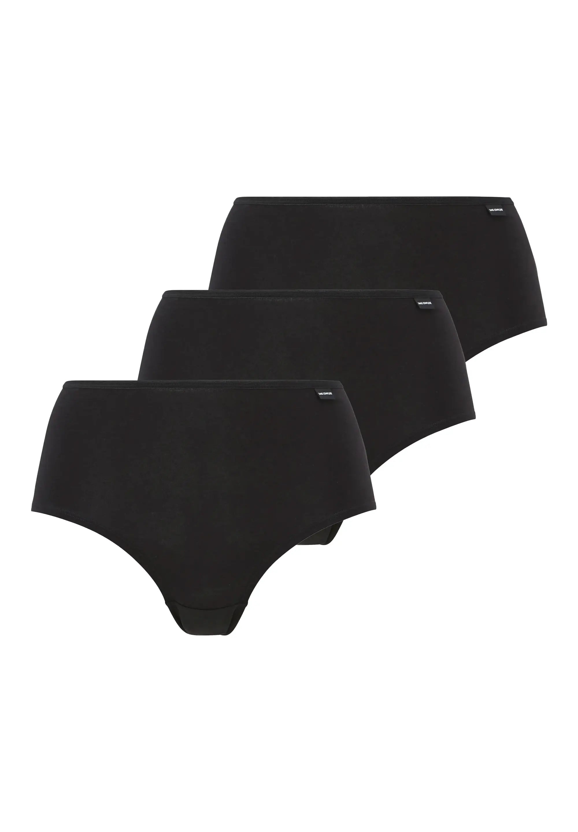 Shorty - Pack of 3 Simplement Coton B Black