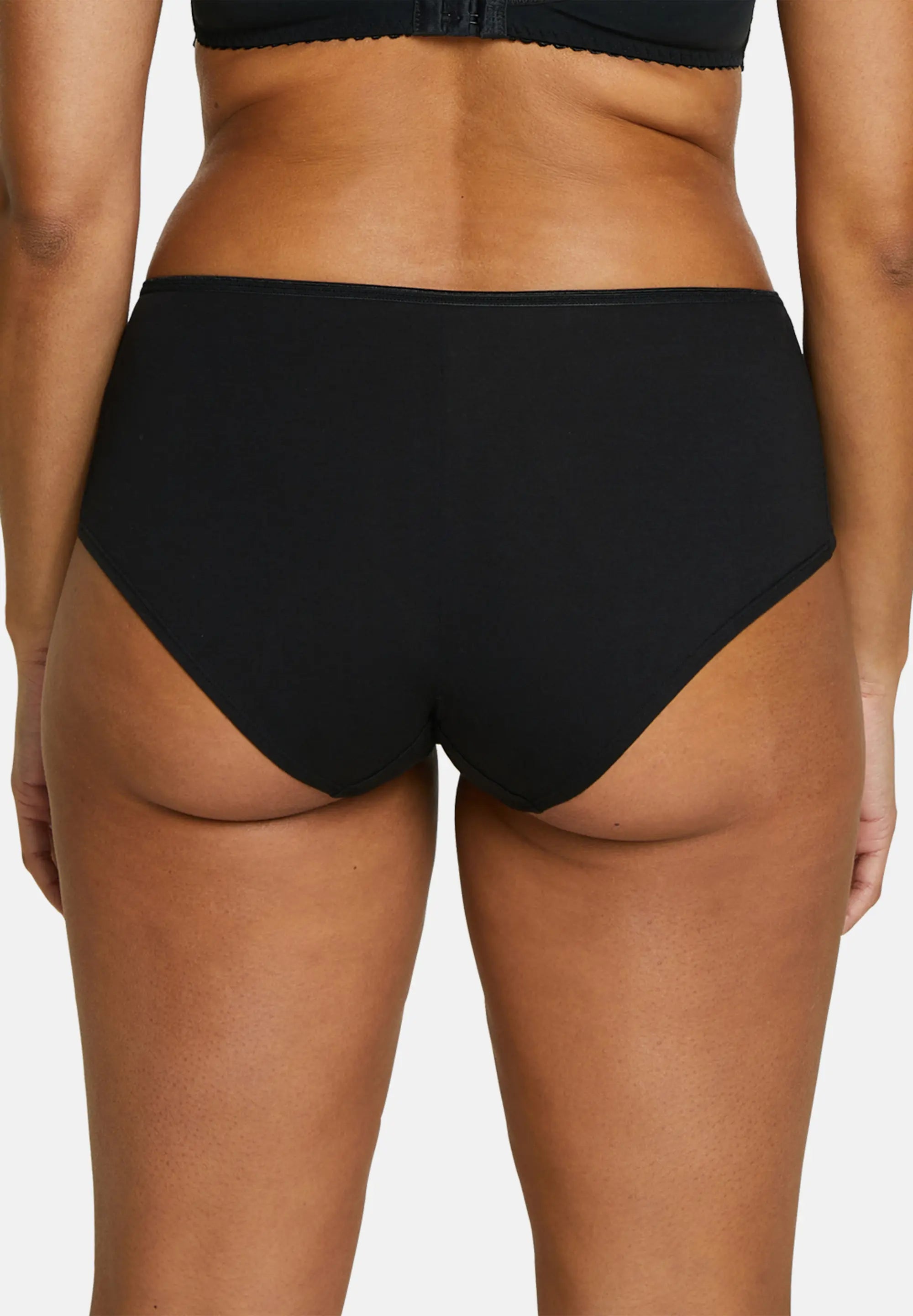 Shorty - Pack of 3 Simplement Coton B Black