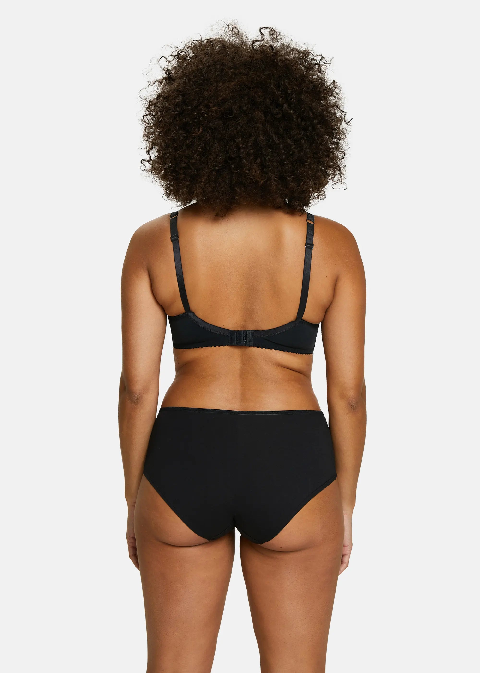 Shorty - Pack of 3 Simplement Coton B Black