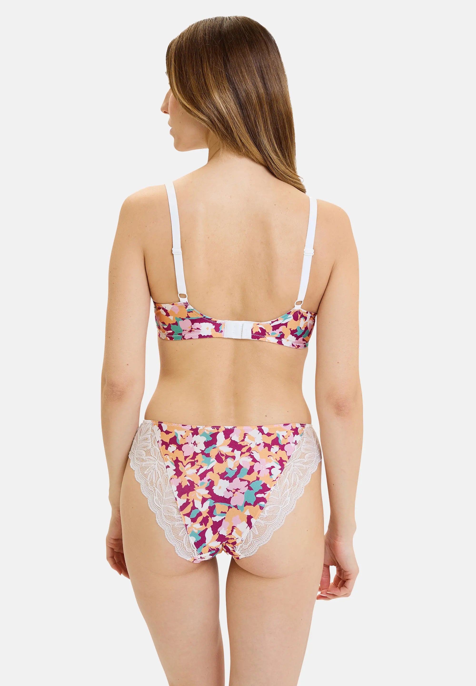 Slip Suzan Fantaisy Fleurs Fuschia