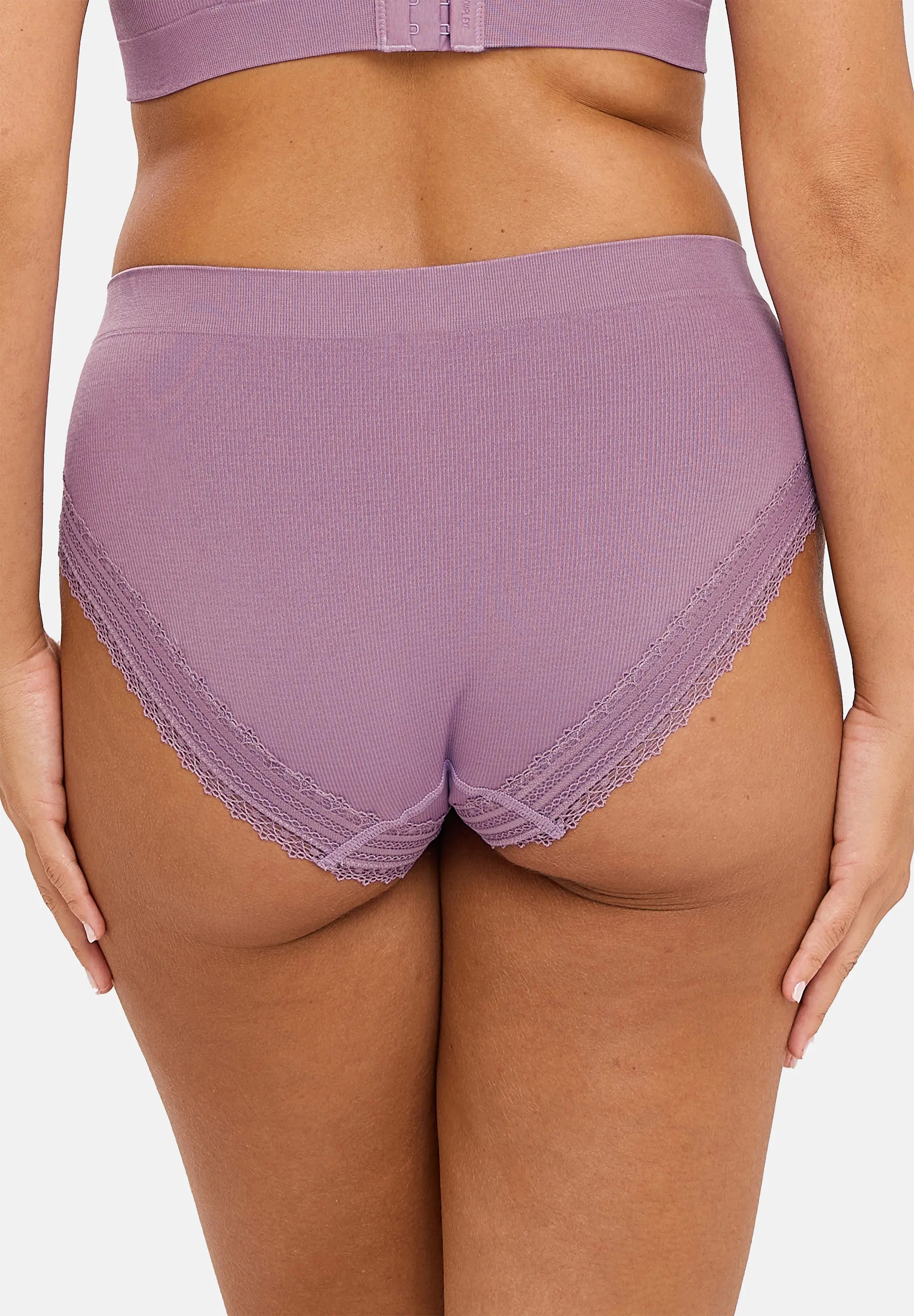 Slip Agathe Violet Rhapsodie