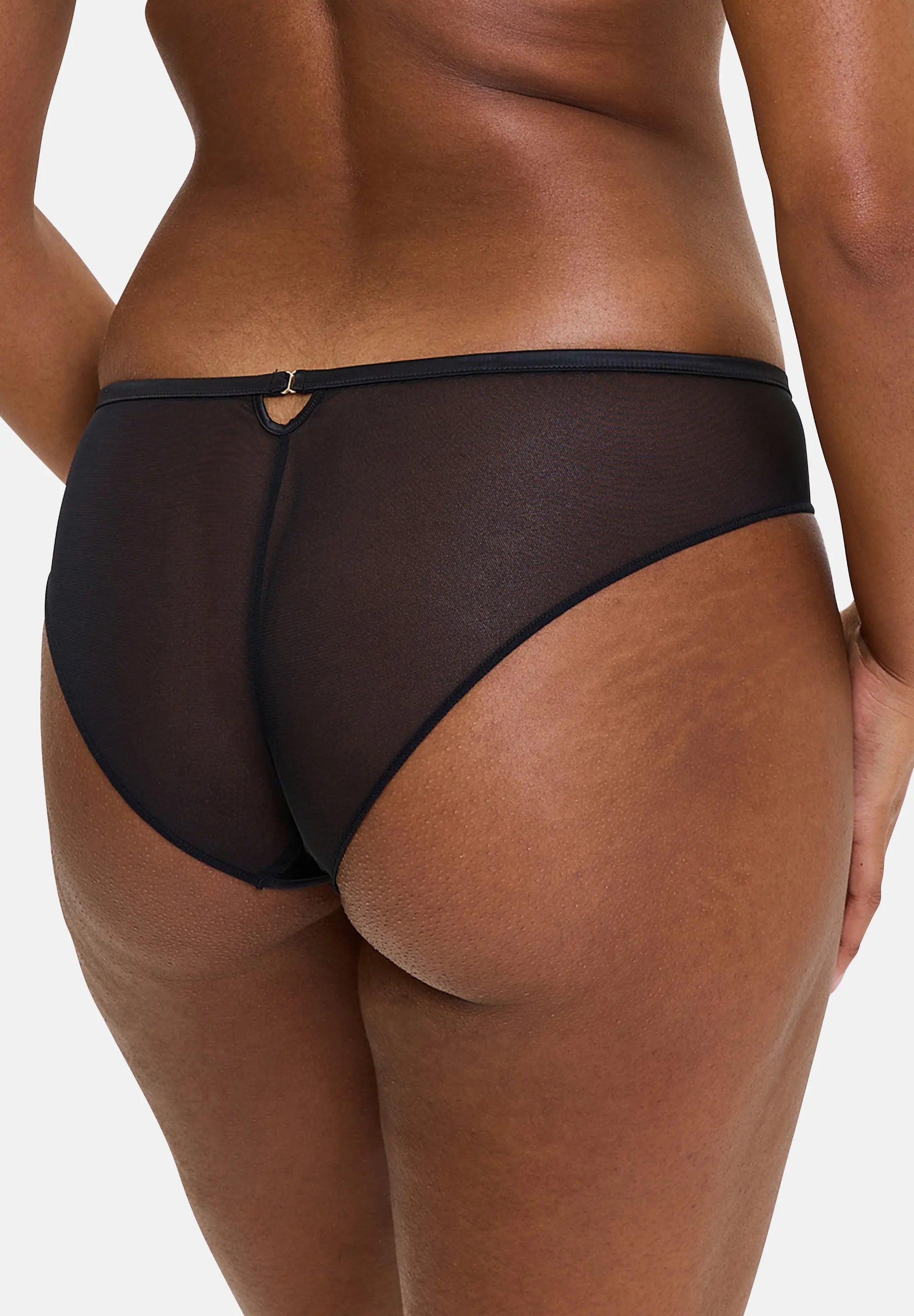 Slip Alberta Nero & Rouge Papavero