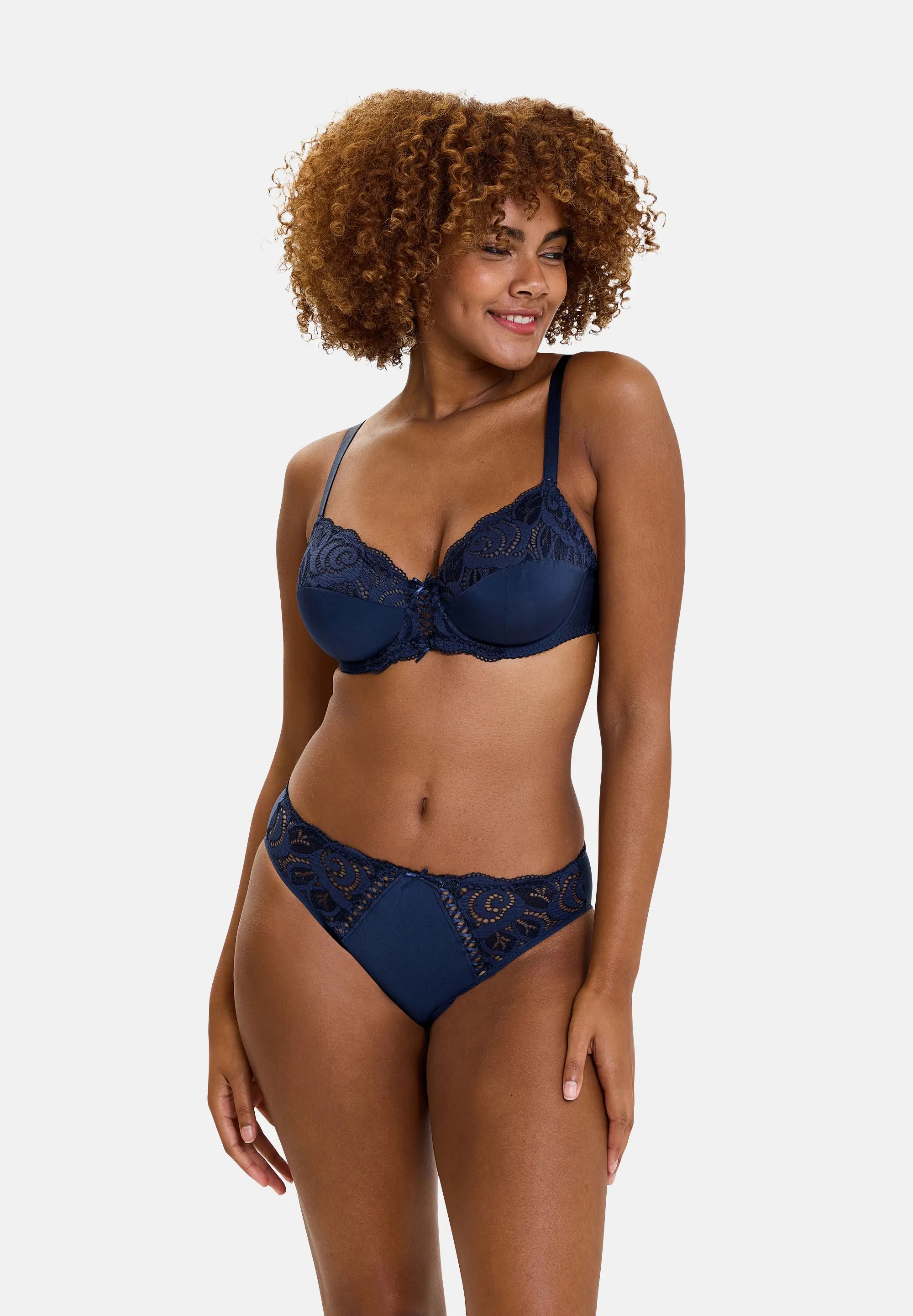 Slip Amélie Marineblauw