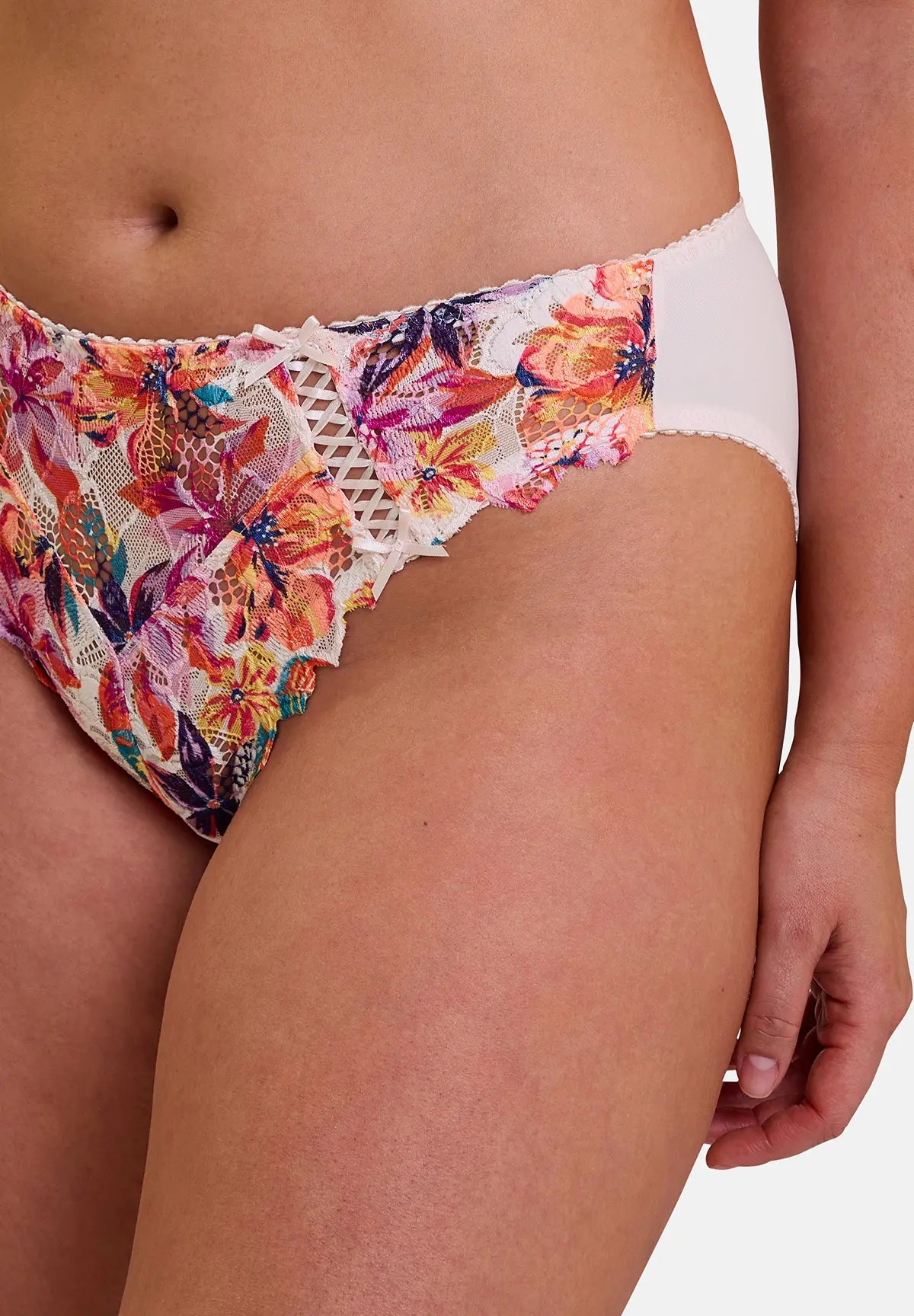 Slip Arum Mosaïc Imprimé Fleurs du Paradis