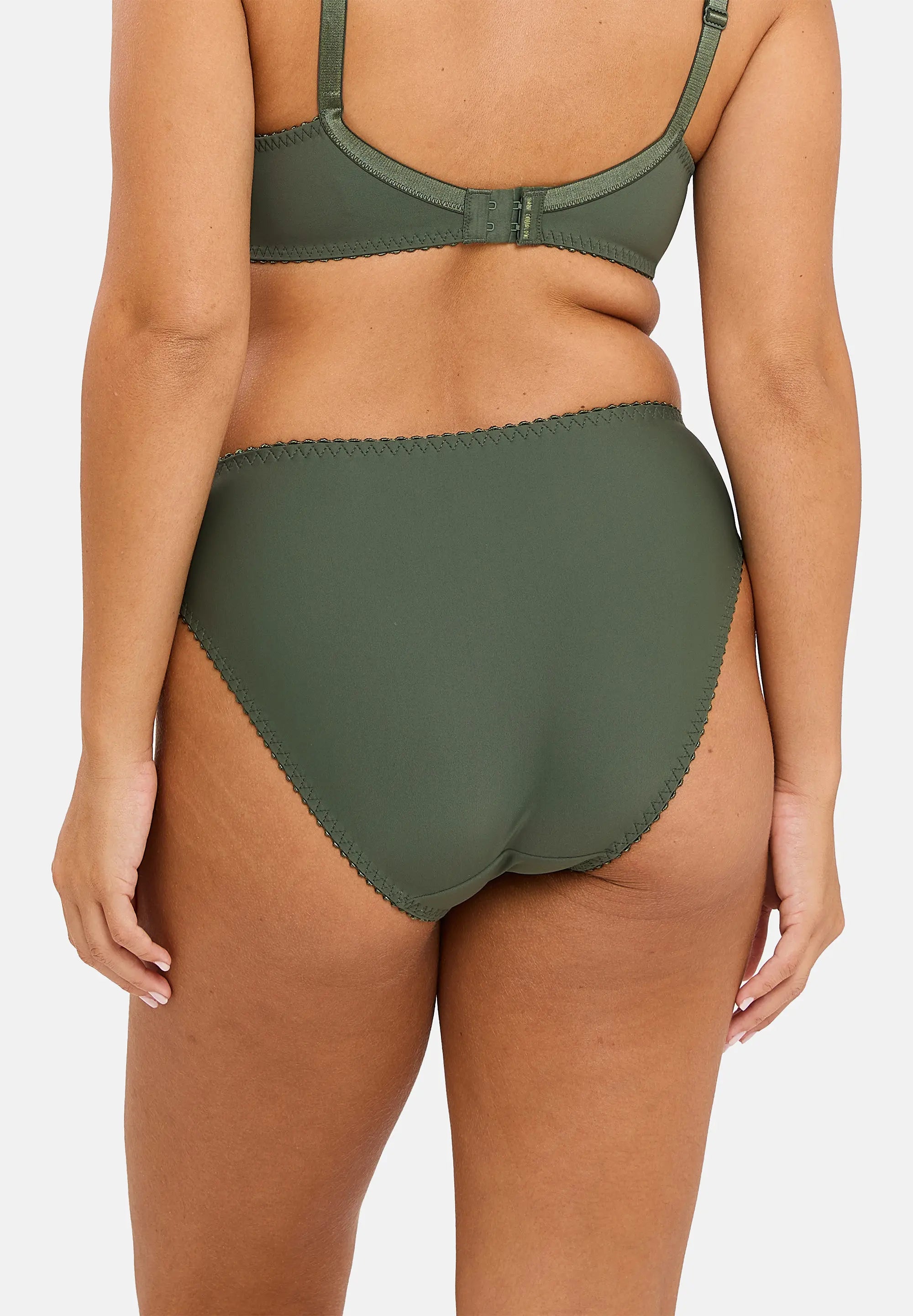 3er Set Slips Arum Rosa, Thymiangrün und Blau