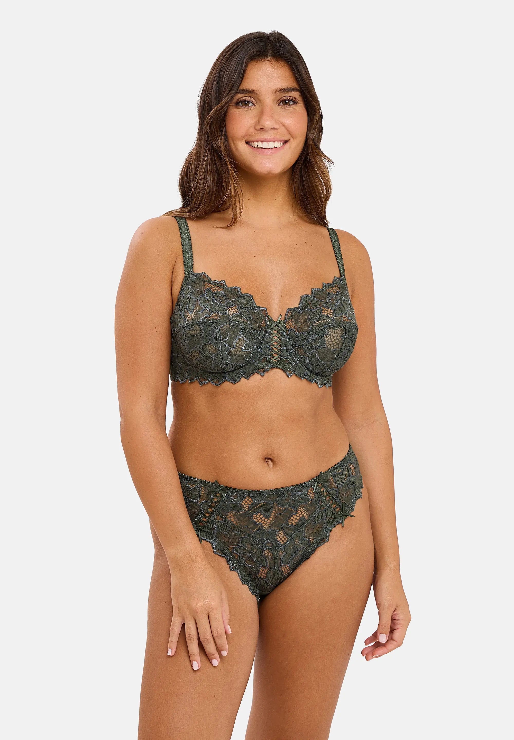 Set van 2 Arum slips in Groen en Blauw