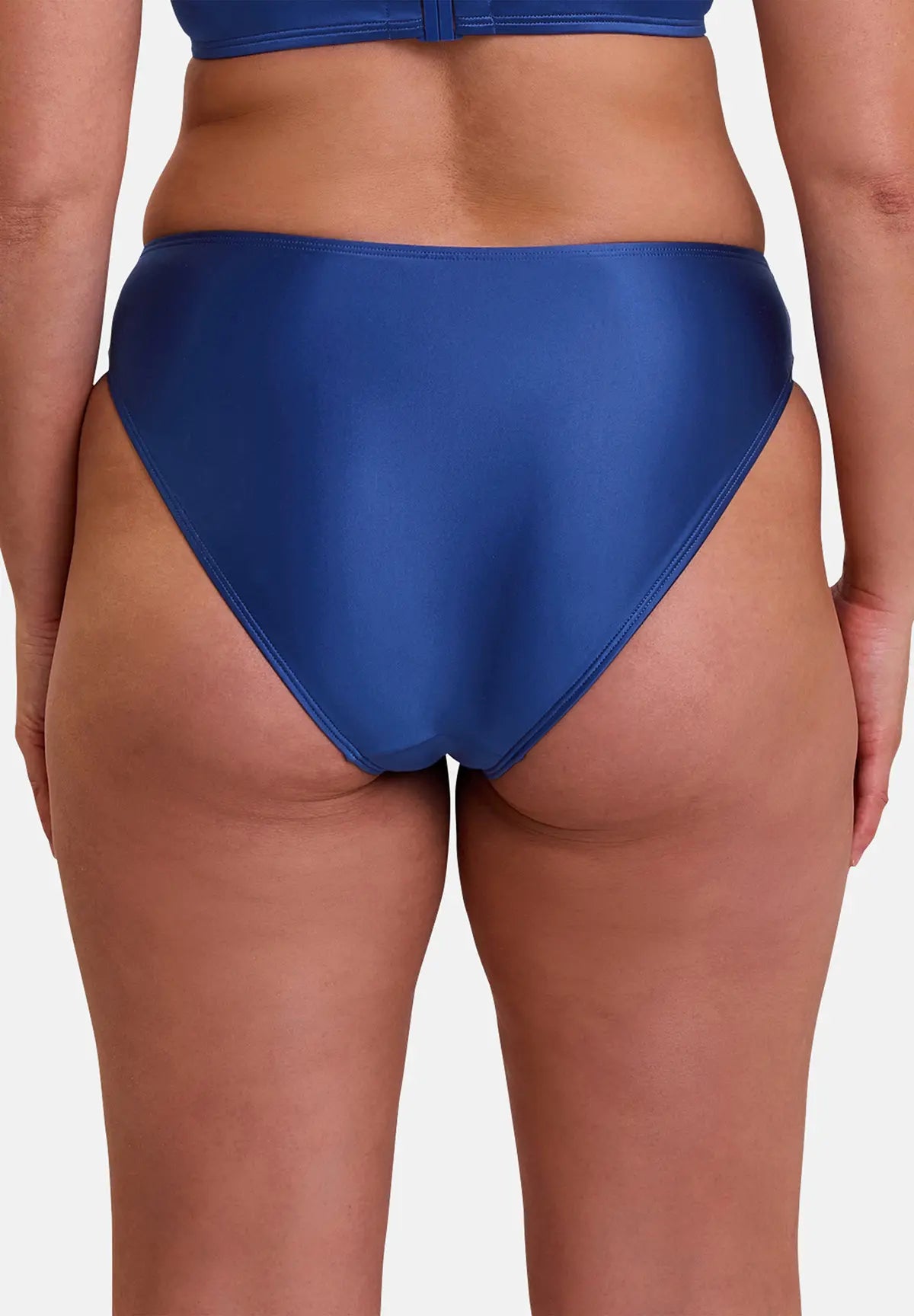 Slip de bain pour femme - bleu - vu de dos