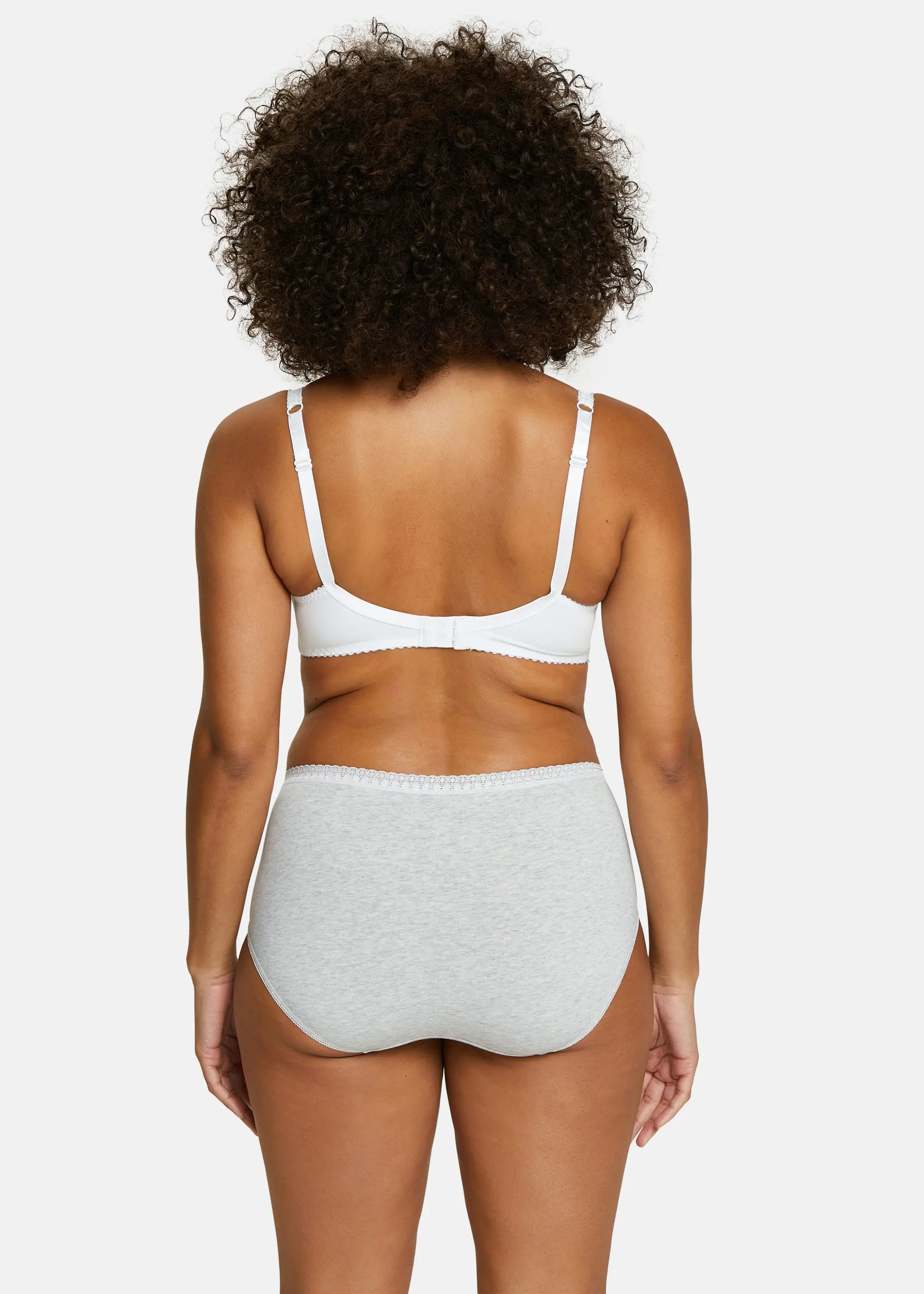 Braguita clásica - Lote de 2 Classique Coton Gris Jaspeado