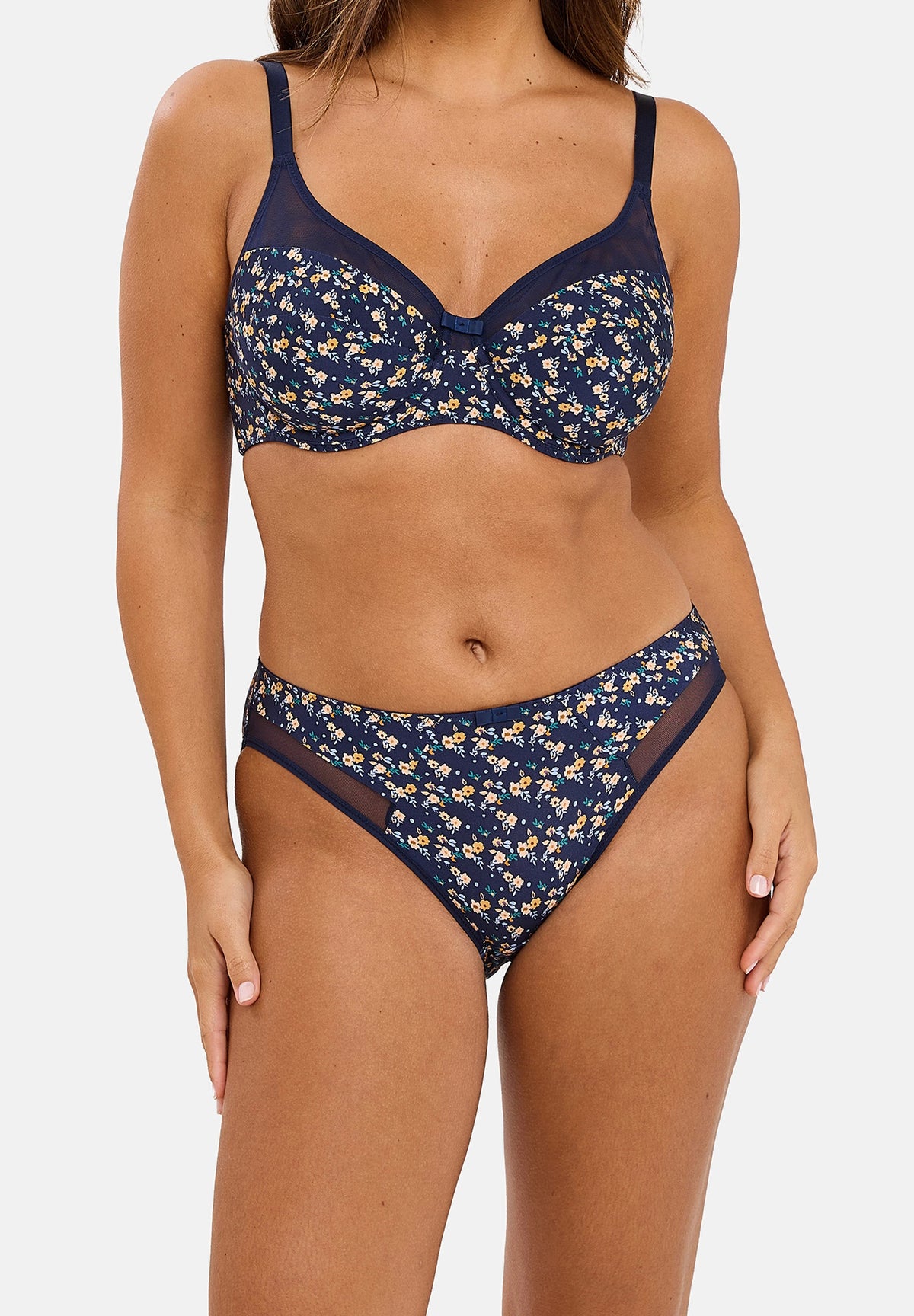 Briefs Complice Printed Liberty Navy Blue – back view