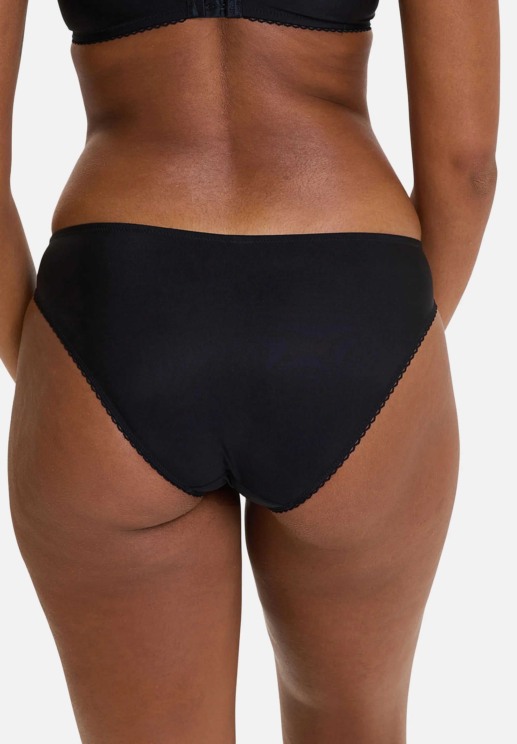 Briefs Désiré Black & Copper Lurex